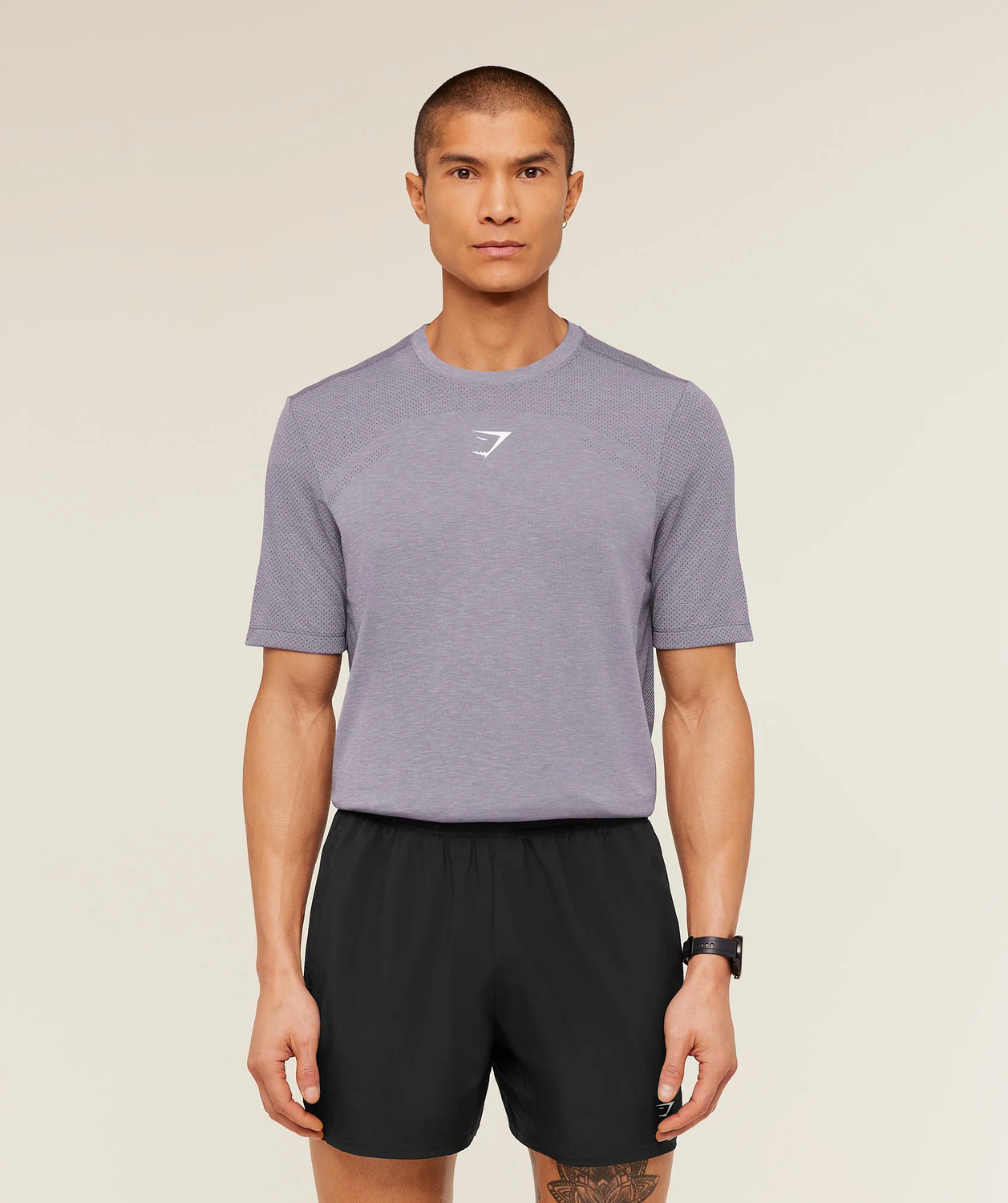 Lightweight Seamless T-Shirt Regular Fit