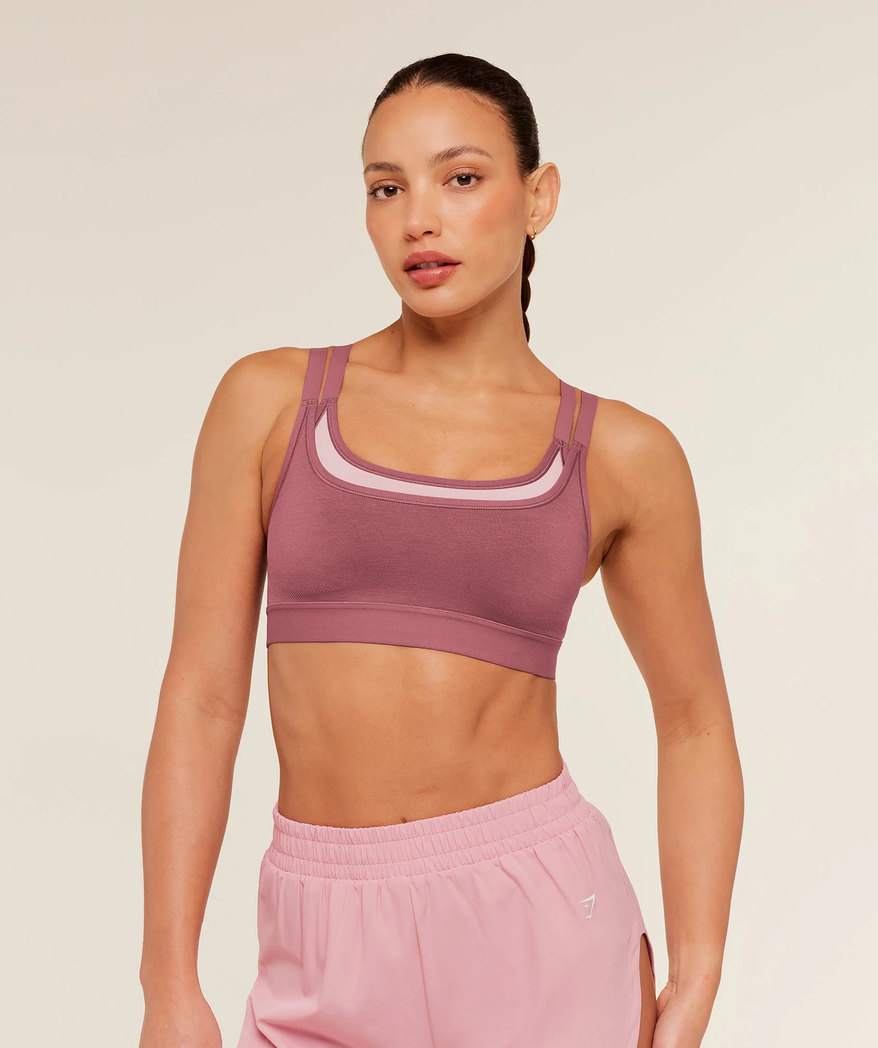 Interval Seamless Medium Support Sports Bra