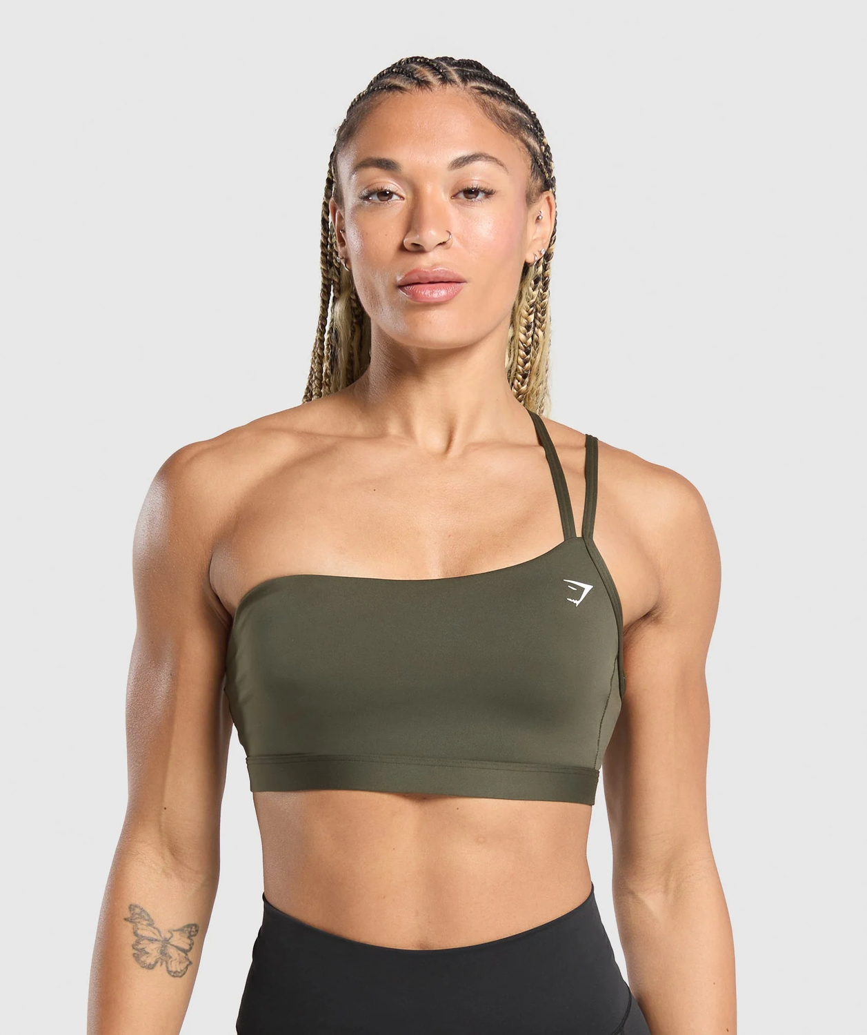 One Shoulder Sports Bra Light Support