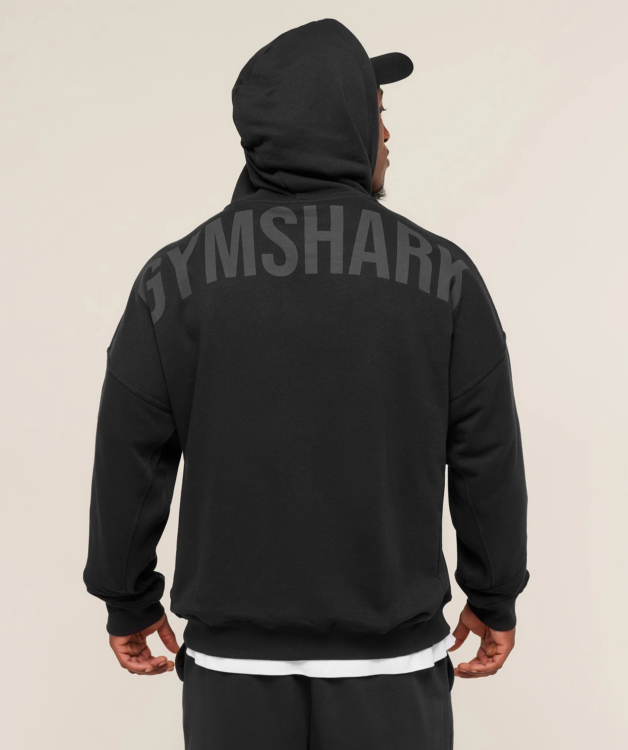 Power Zip Up Hoodie Oversized Fit