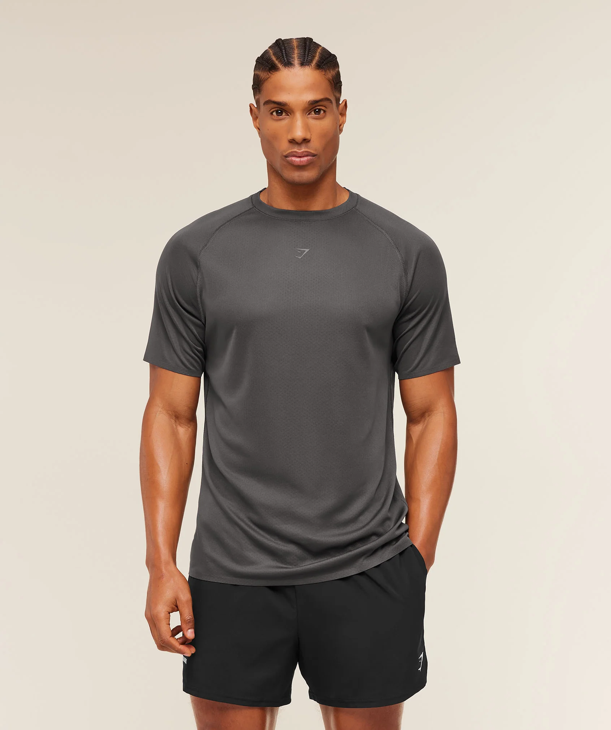 Hybrid Engineered Jacquard T-Shirt Slim Fit