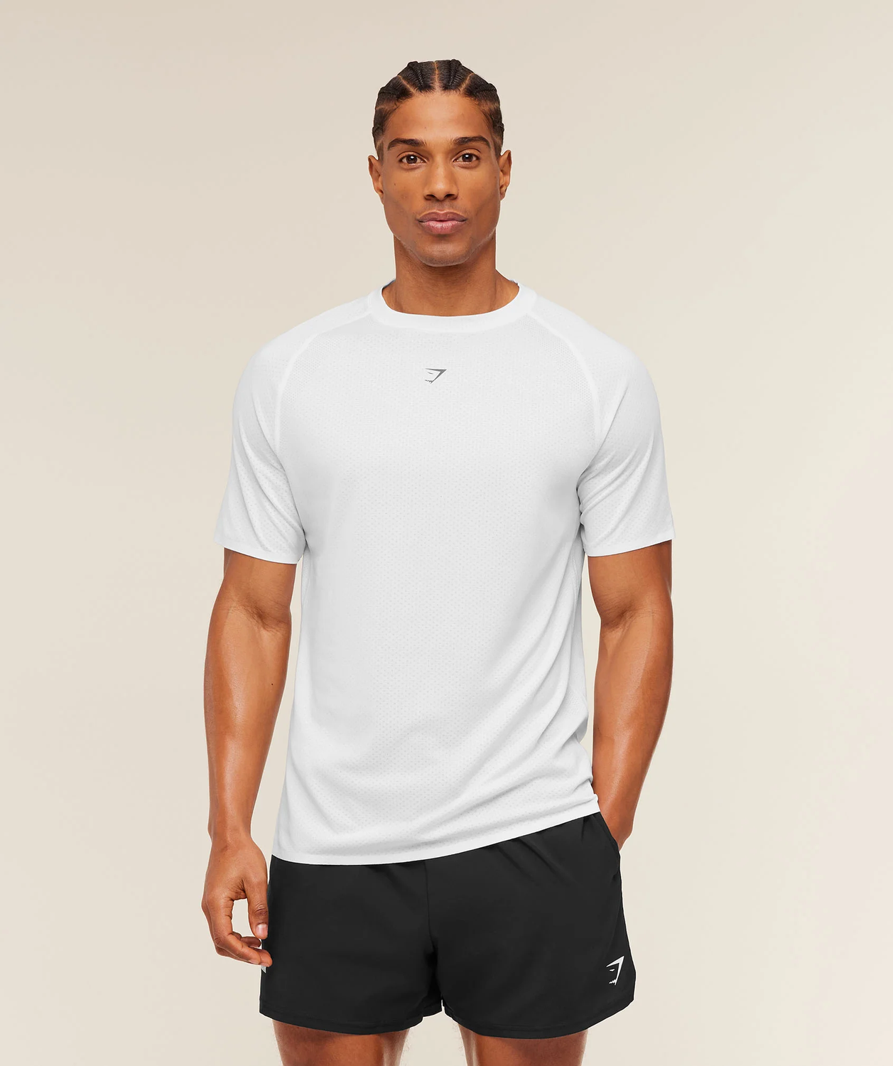 Hybrid Engineered Jacquard T-Shirt Slim Fit