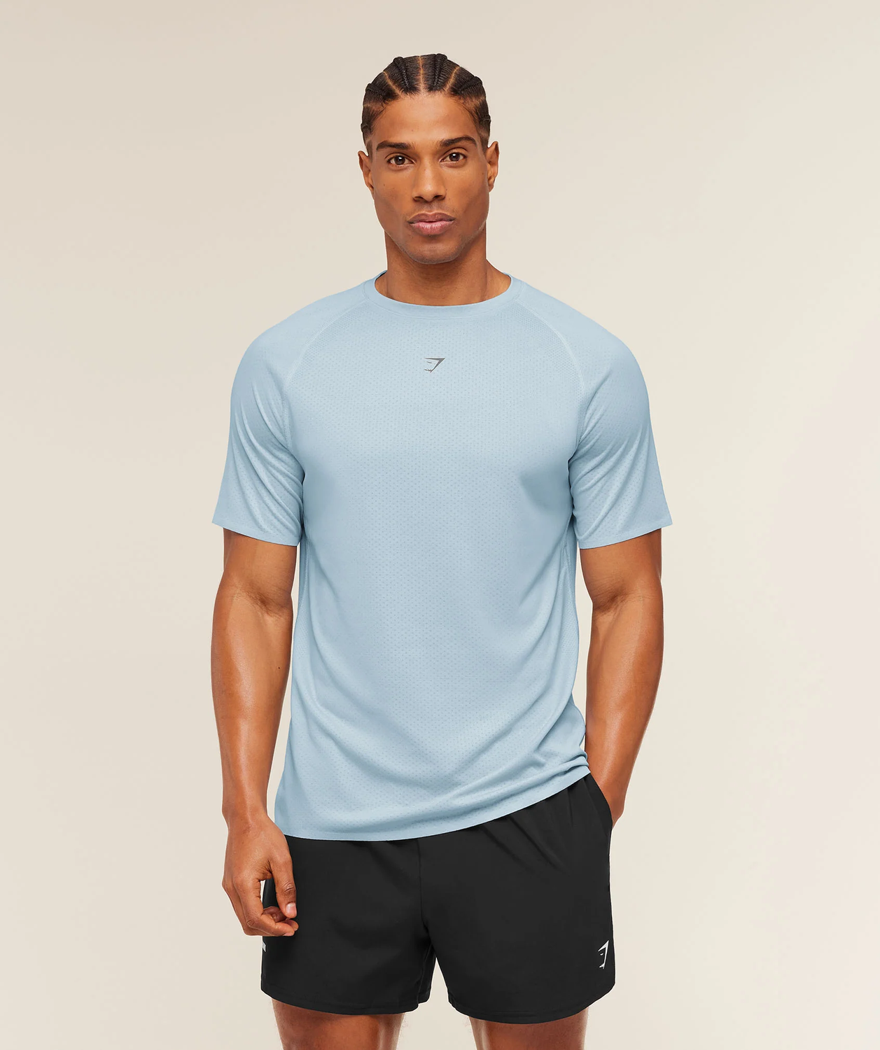 Hybrid Engineered Jacquard T-Shirt Slim Fit