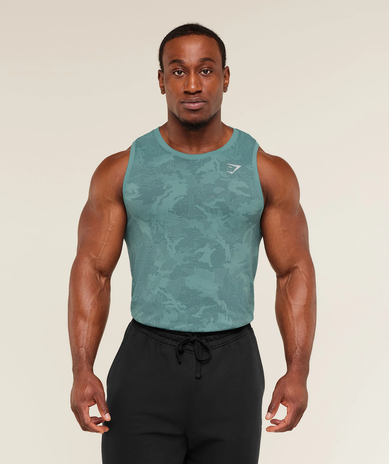 Geo Seamless Tank Slim Fit