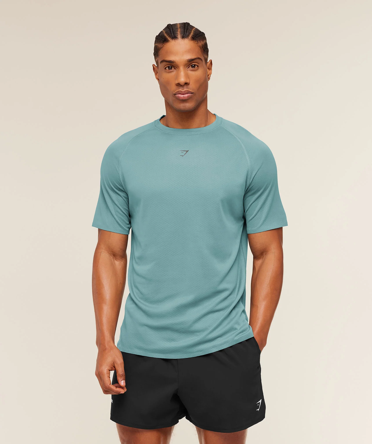 Hybrid Engineered Jacquard T-Shirt Slim Fit