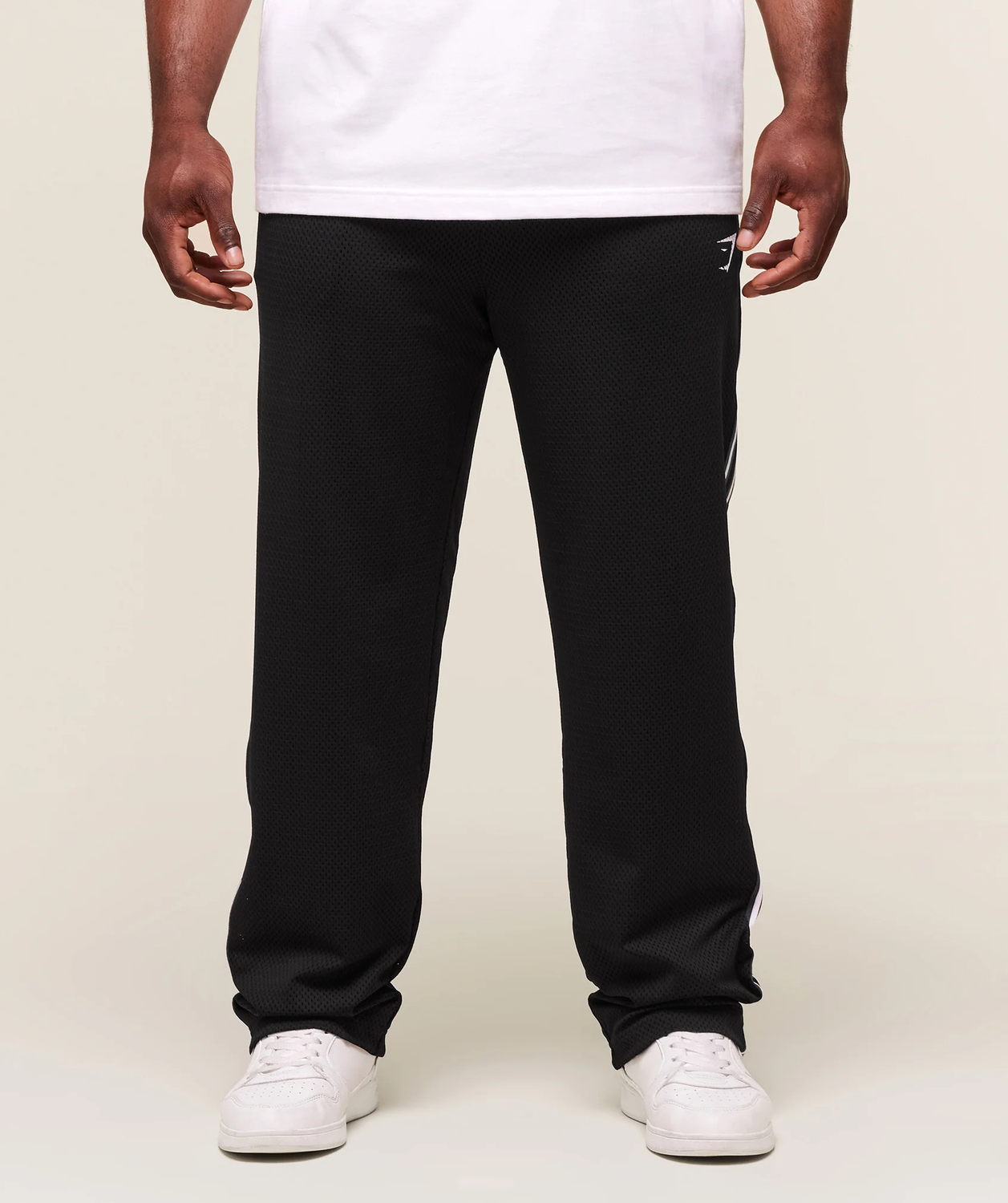 Mesh Straight Leg Pant Oversized Fit
