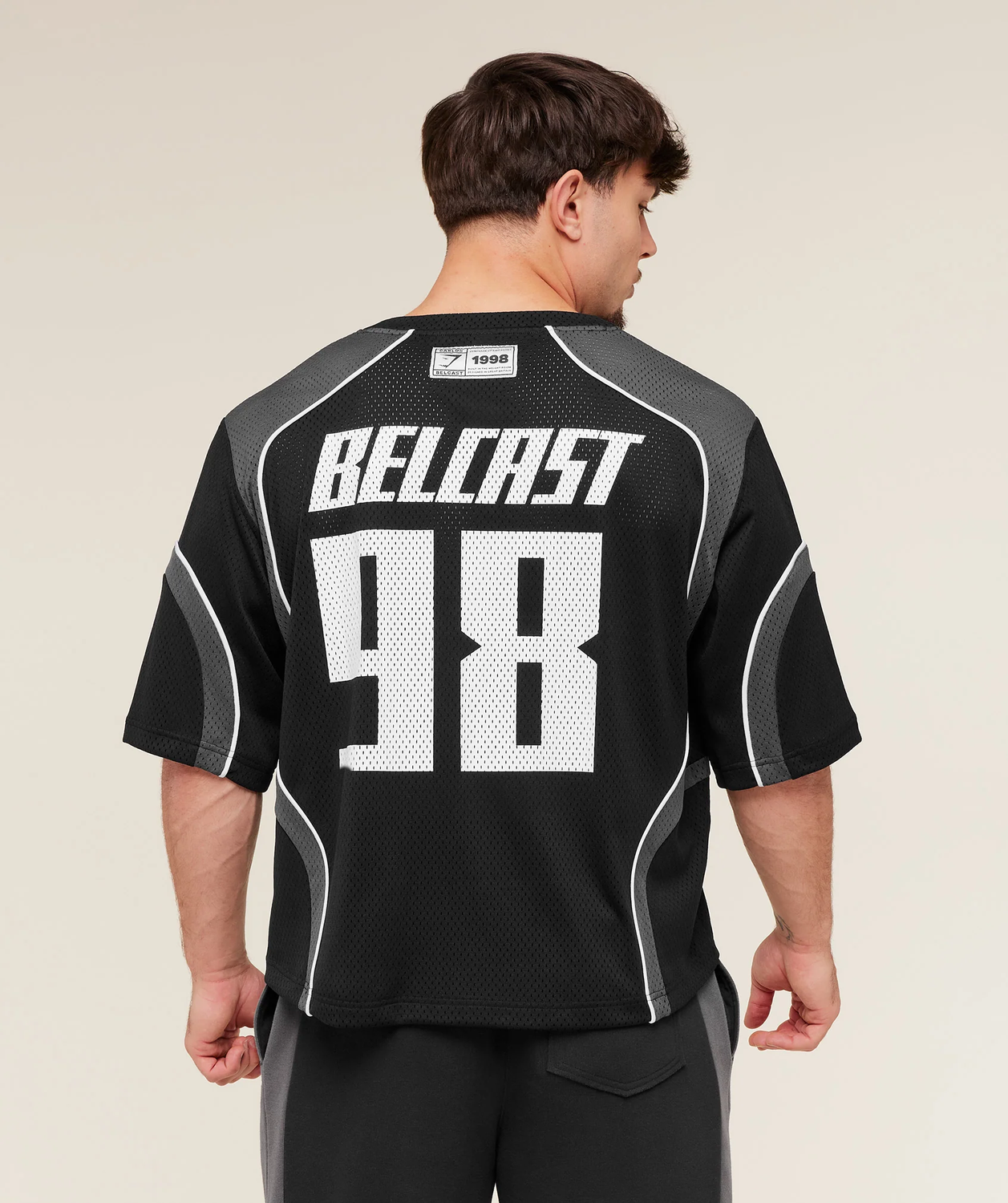 Gymshark X Carlos Belcast Mesh Jersey Oversized Fit