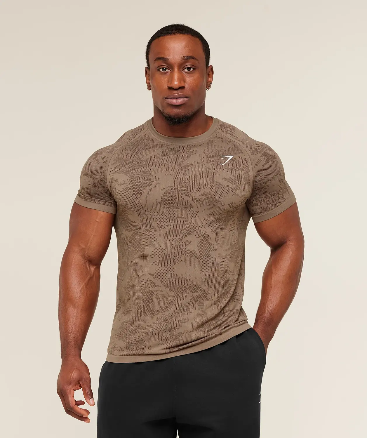 Geo Seamless T-Shirt Slim Fit - Image 4