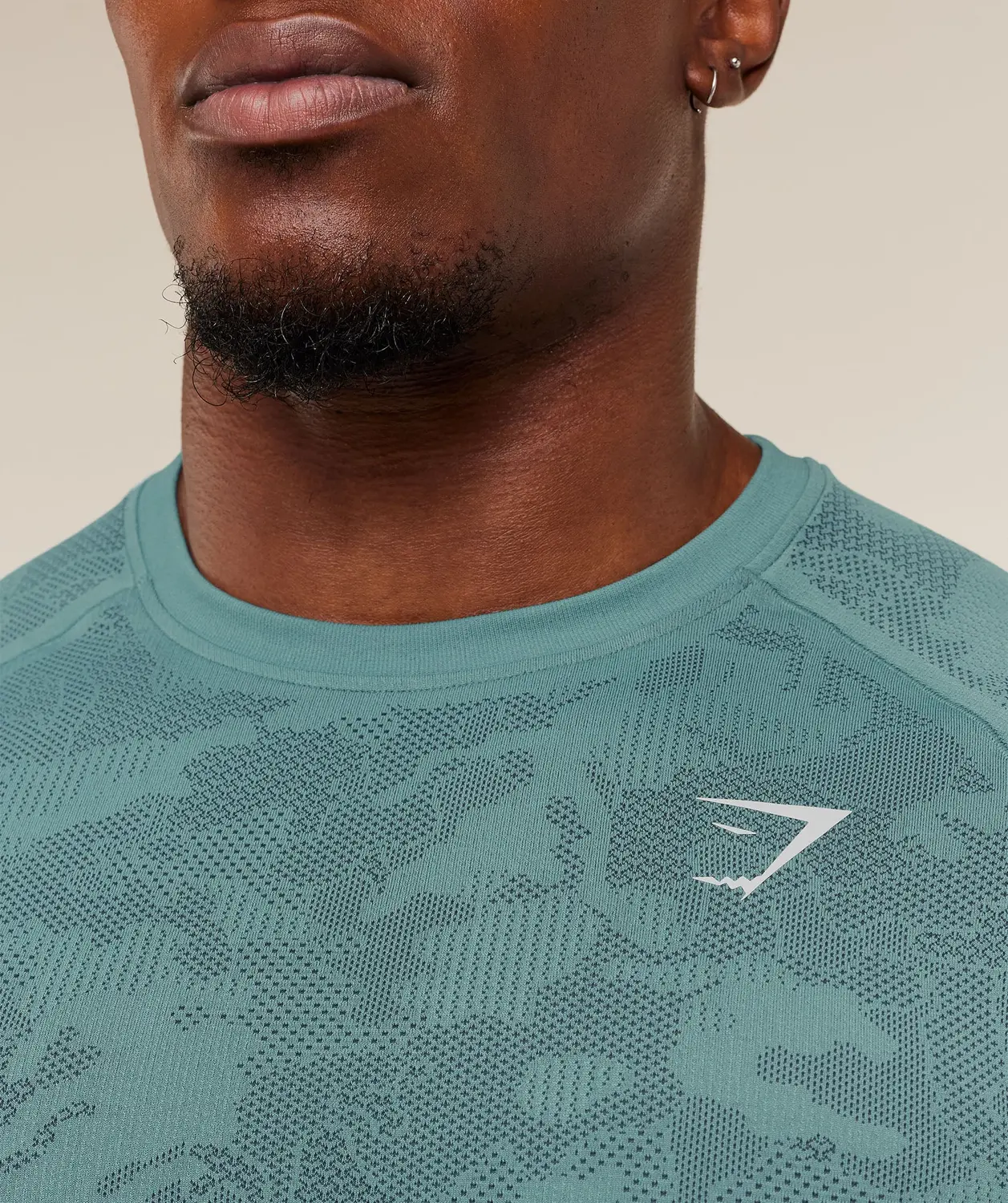 Geo Seamless T-Shirt Slim Fit - Image 6