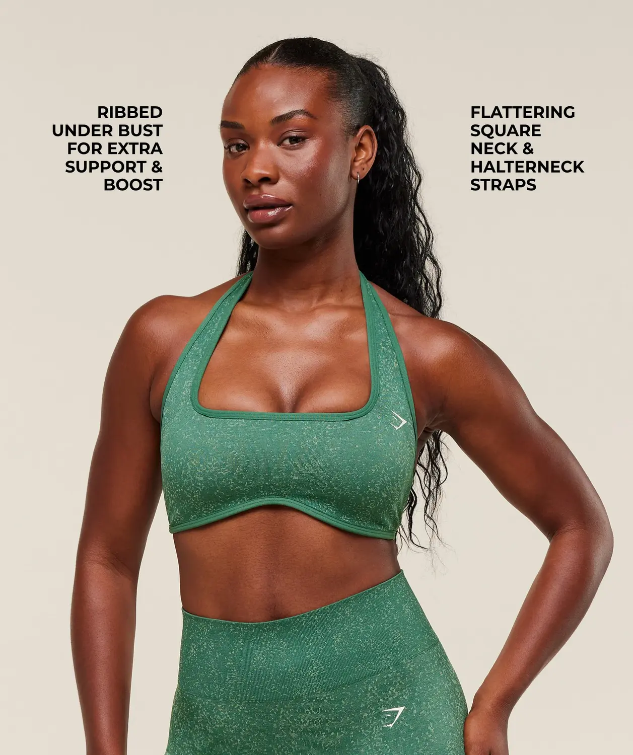 Adapt Fleck X Whitney Halterneck Sports Bra Light Support - Image 4