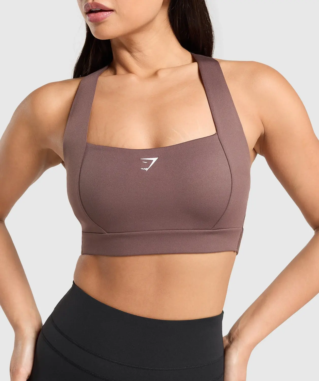 Square Neck Sports Bra Medium Support - Image 4