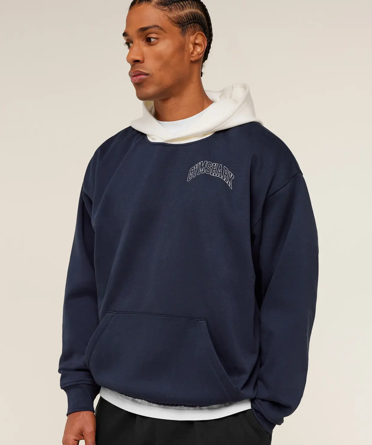 Collegiate Tech Hoodie Oversized Fit - Image 5
