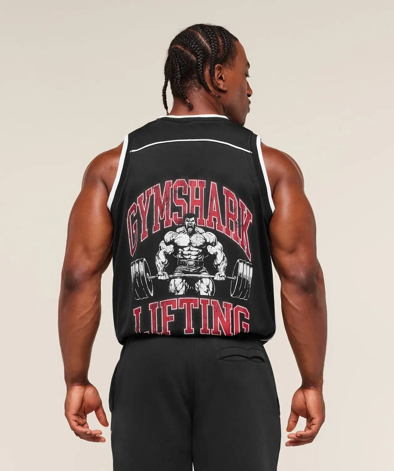 Graphic Basketball Mesh Tank - Image 5