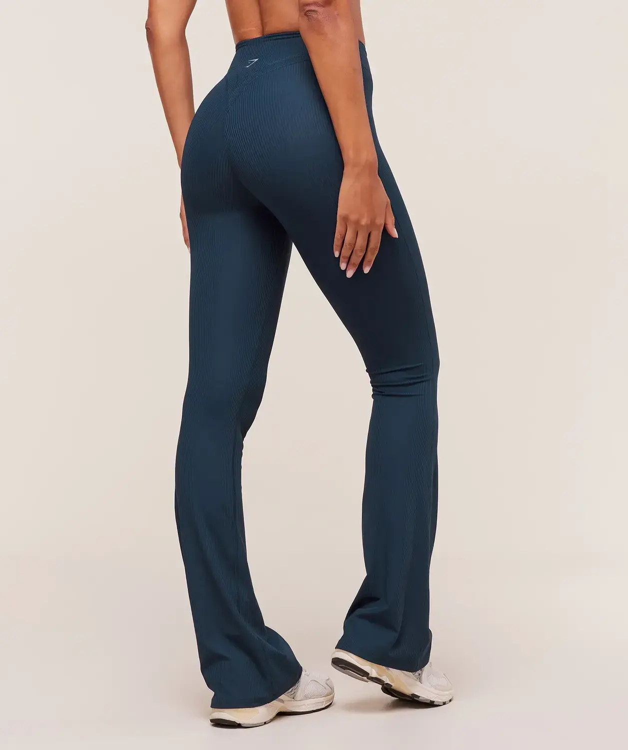 Ribbed Flared Leggings Regular - Image 2
