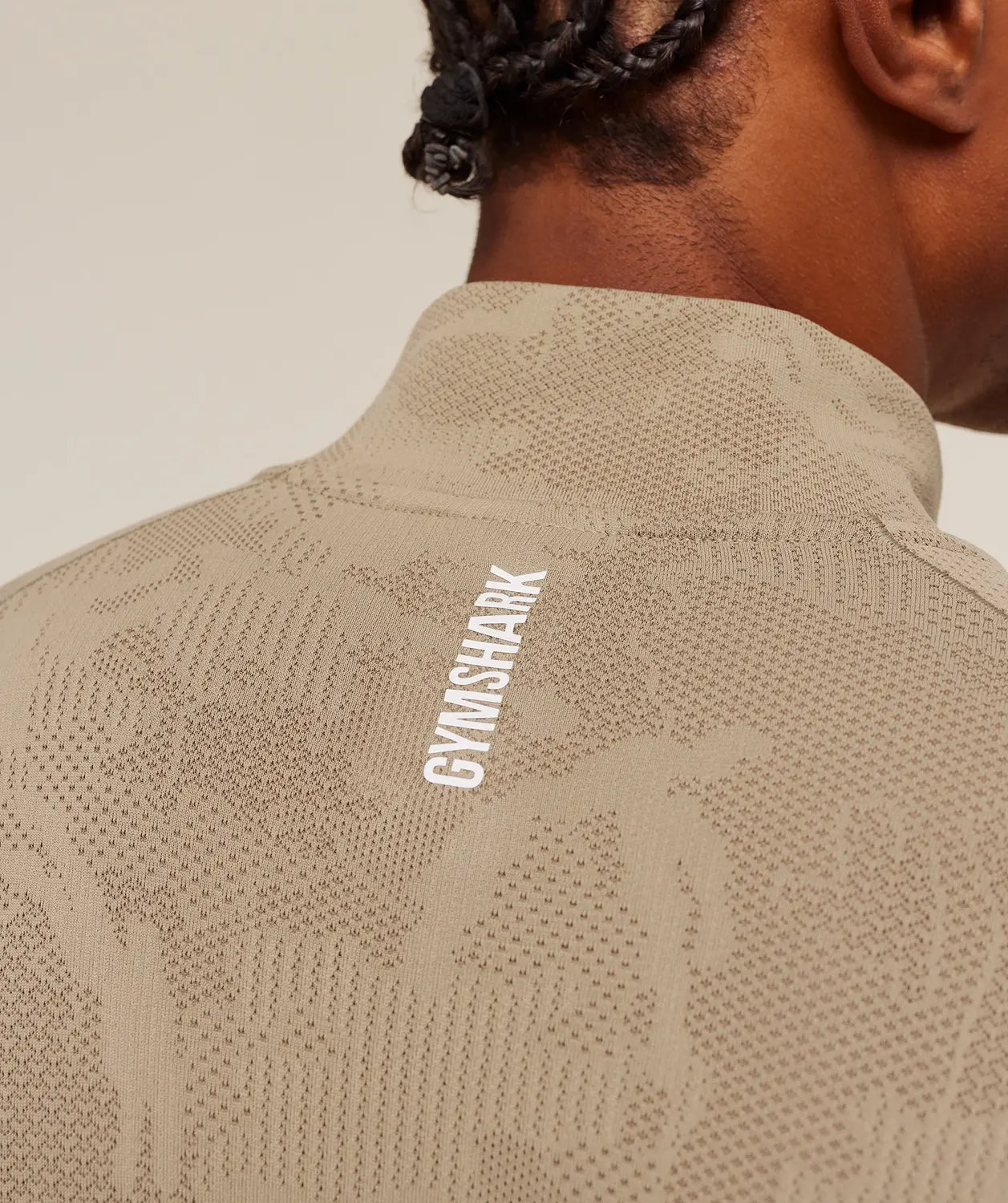 Geo Seamless 1/4 Zip Slim Fit - Image 6
