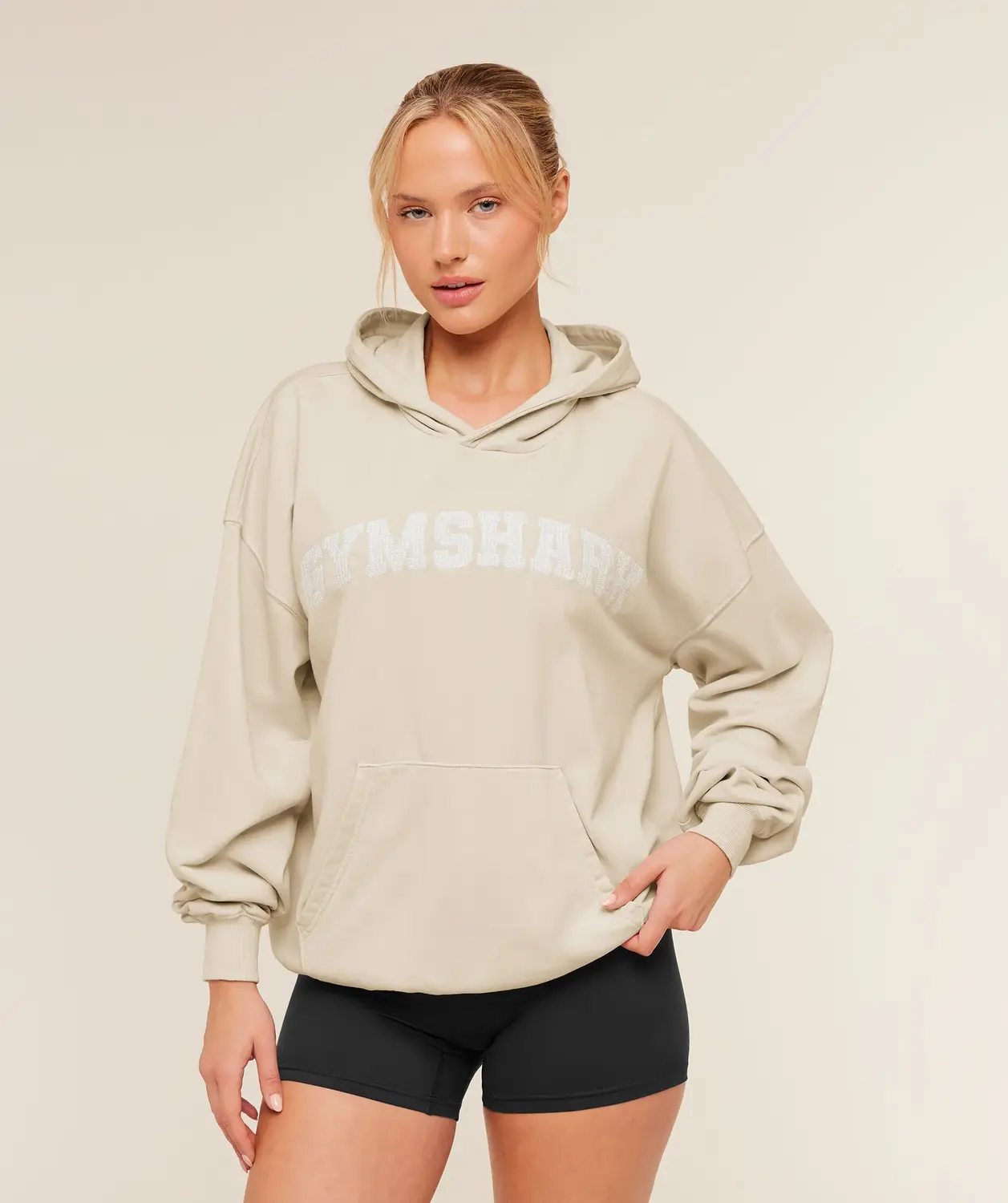 Chainstitch Graphic Hoodie Oversized Fit
