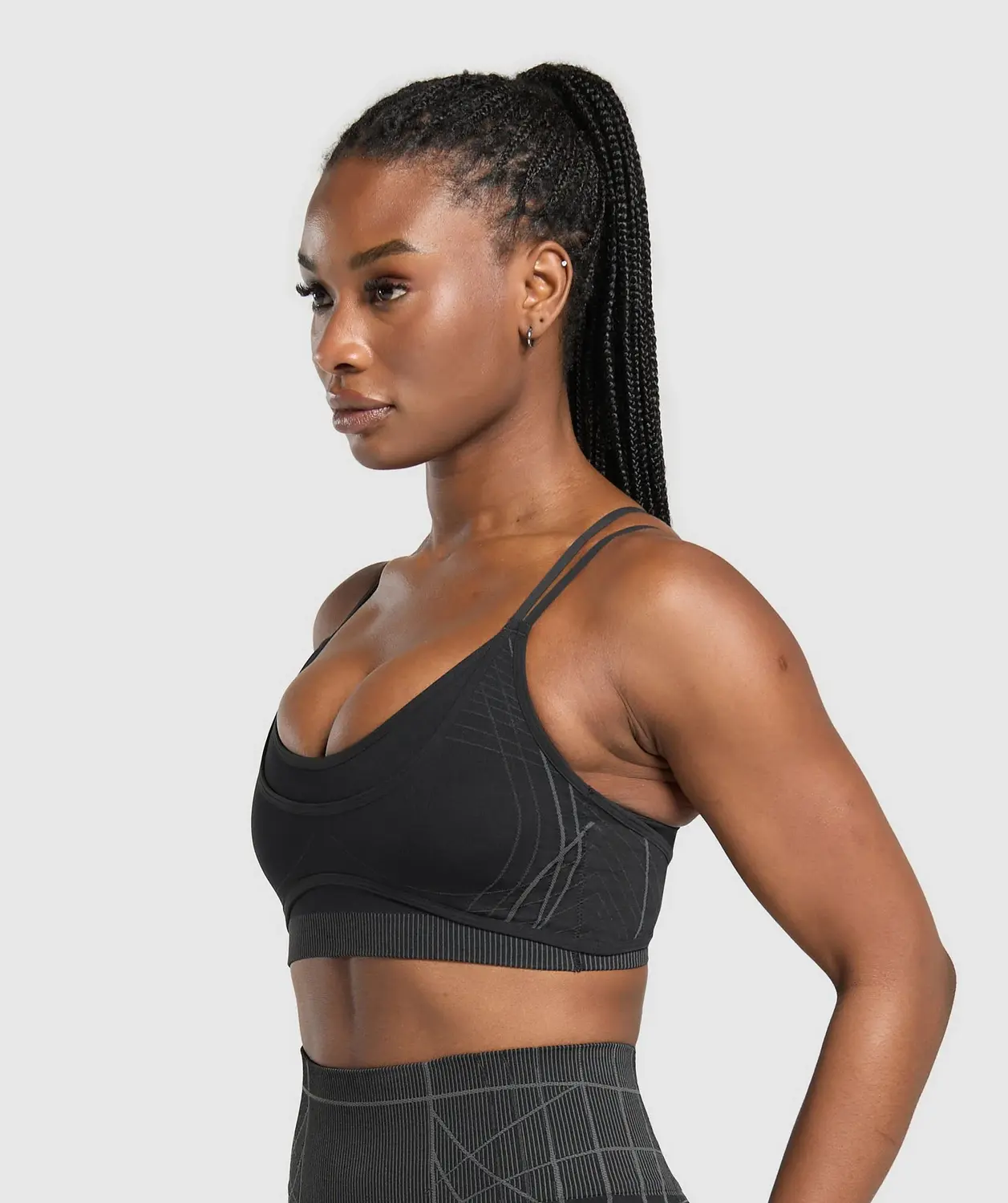 Apex Seamless Strappy Sports Bra Light Support - Image 4