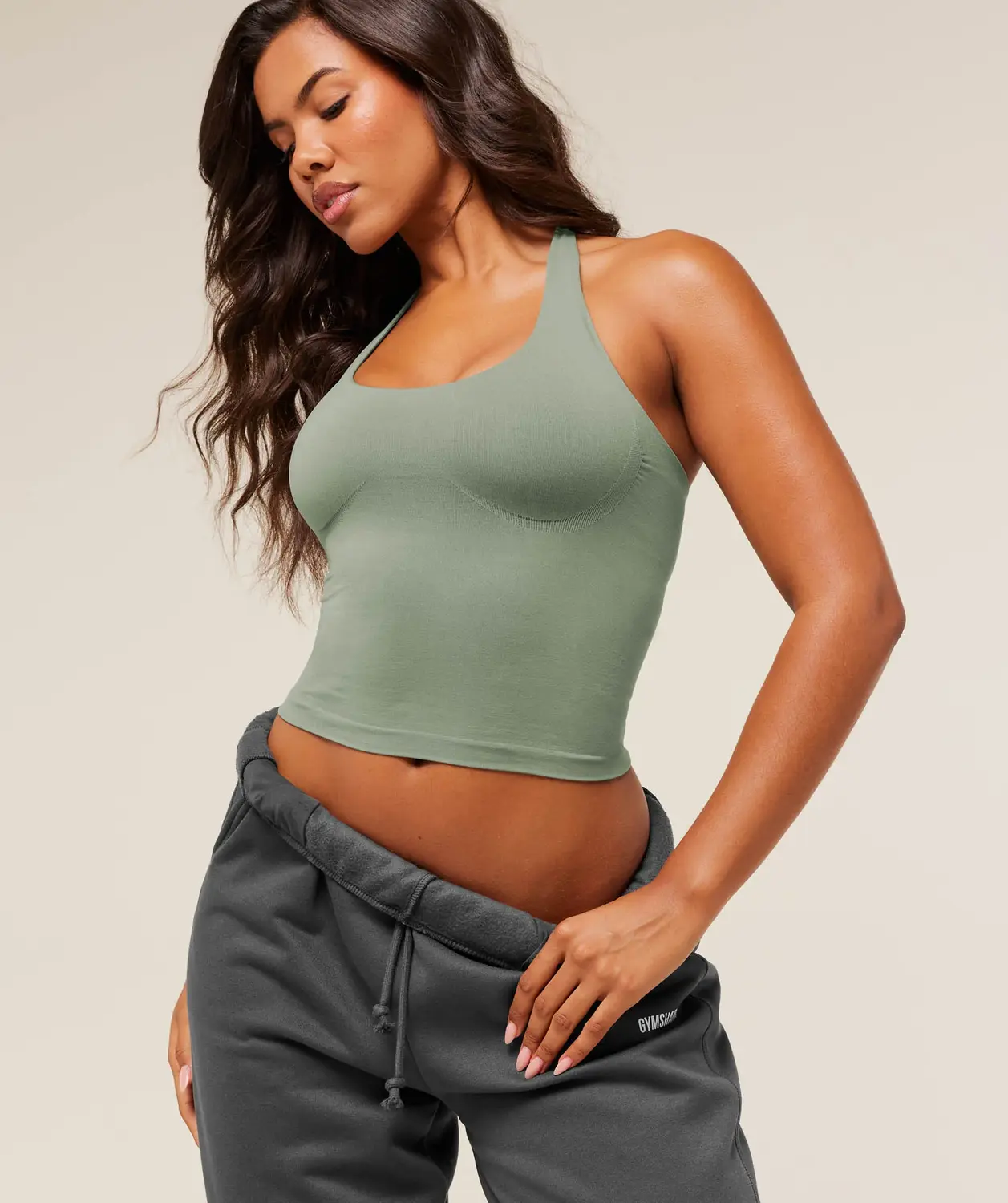 Cosy Luxe Cuffed Joggers Oversized Fit - Image 5