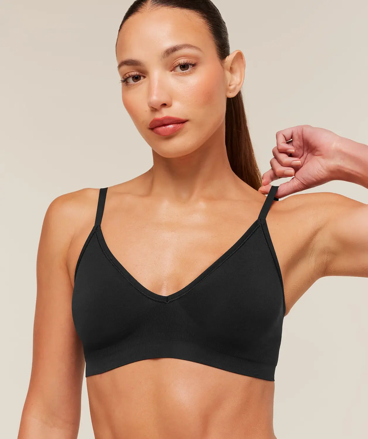 Featherform V-Neck Bralette - Image 6