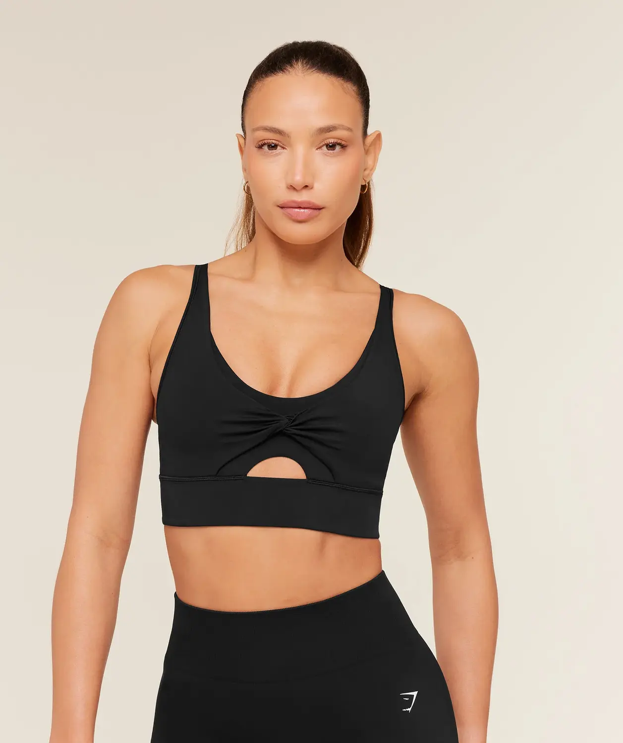 Twist Front Sports Bra Medium Support