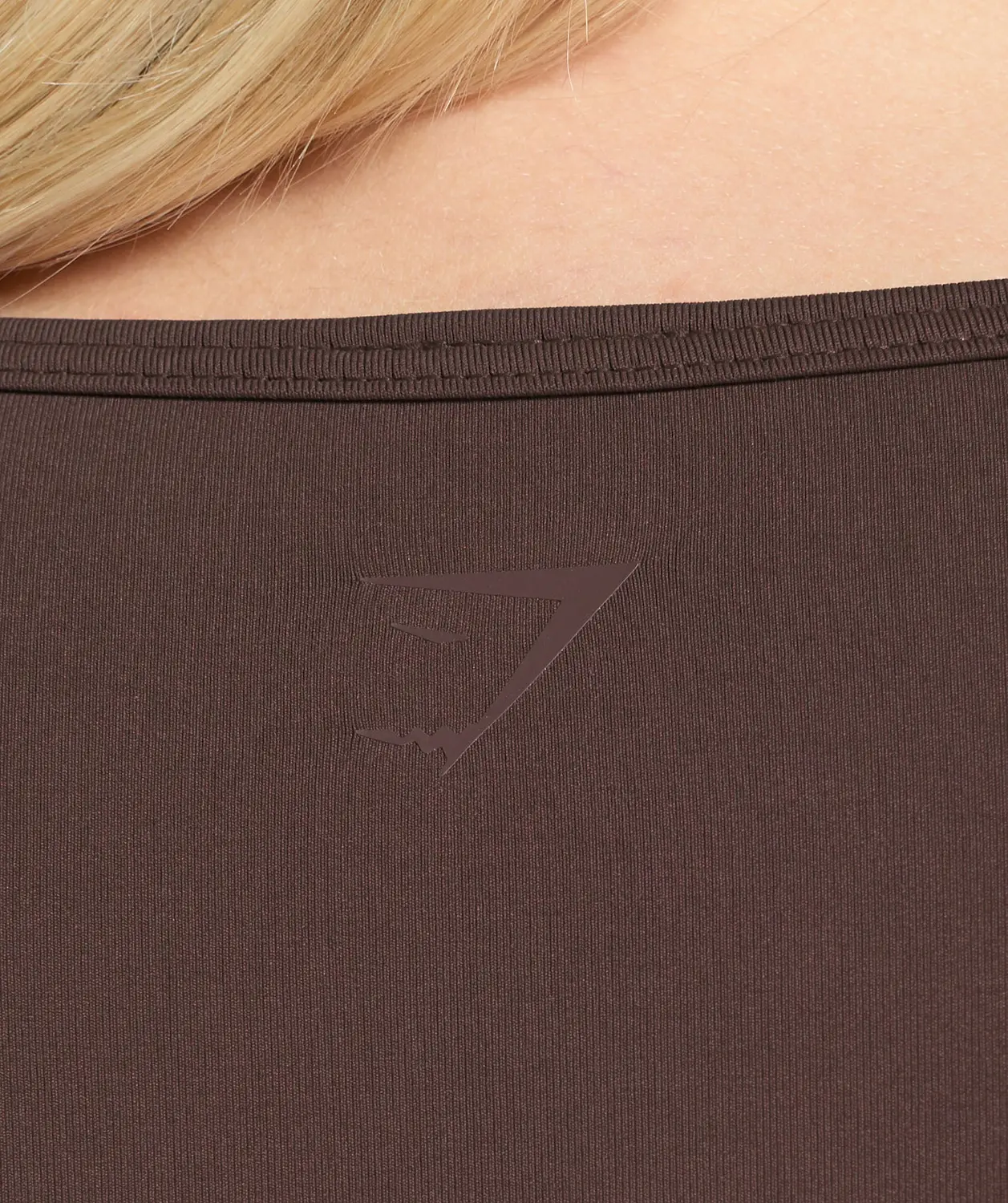 Contrast Seamless Crop Top - Image 5
