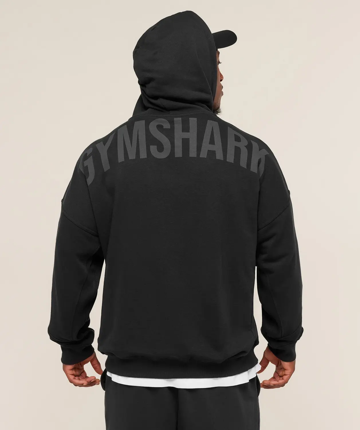 Power Zip Up Hoodie Oversized Fit