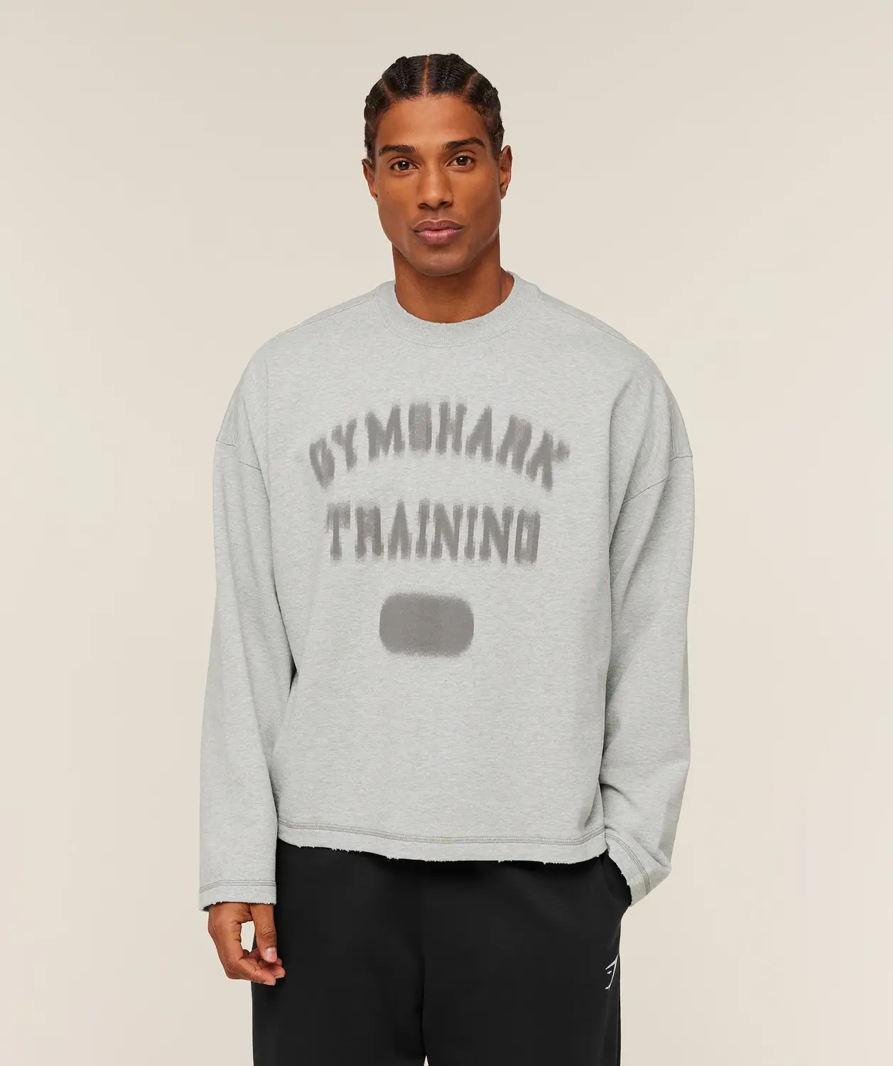 Re-Rack Crew Neck Pullover Oversized Fit