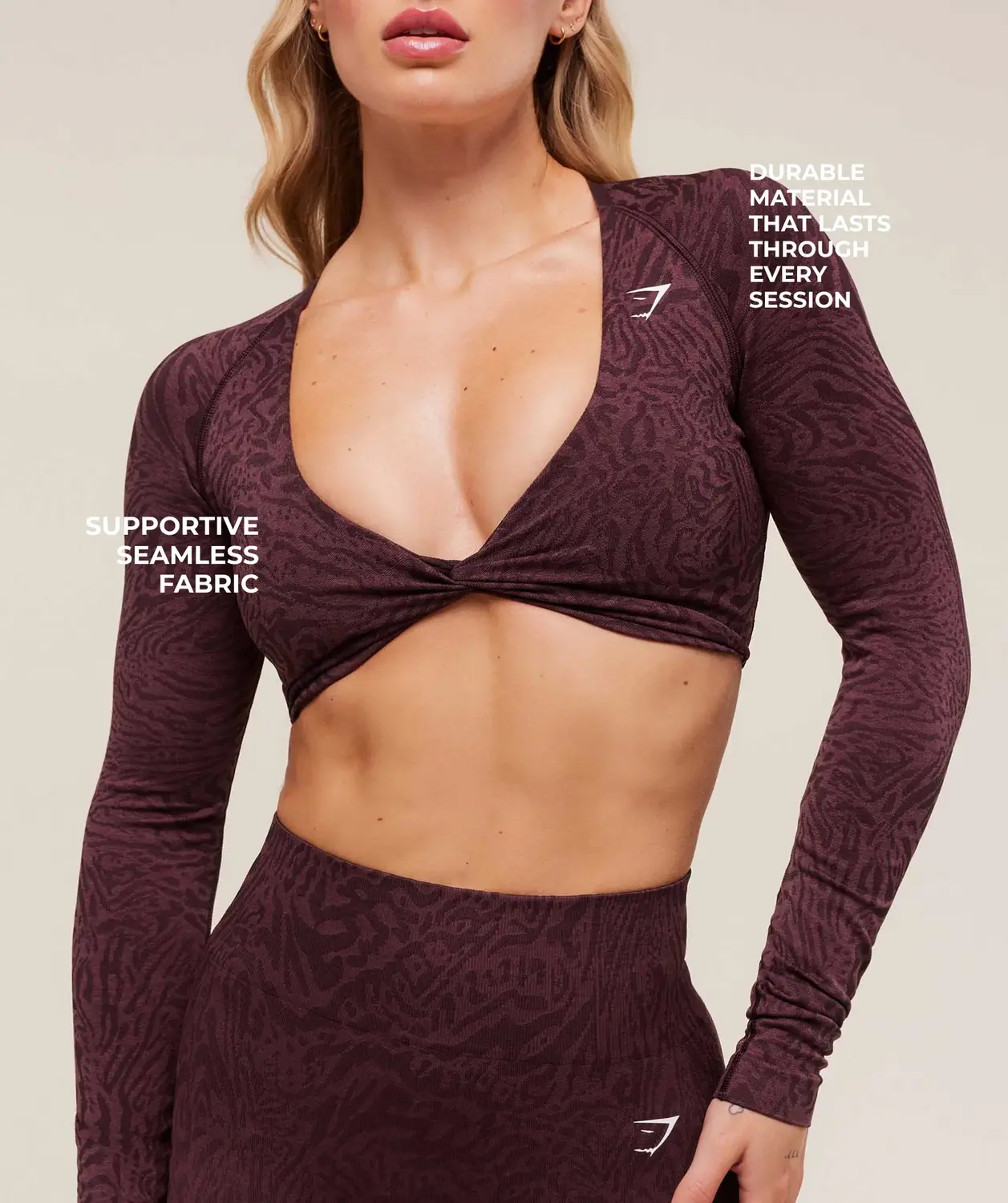Adapt Animal Long Sleeve Crop Top *Final Sale - Non Returnable* - Image 5