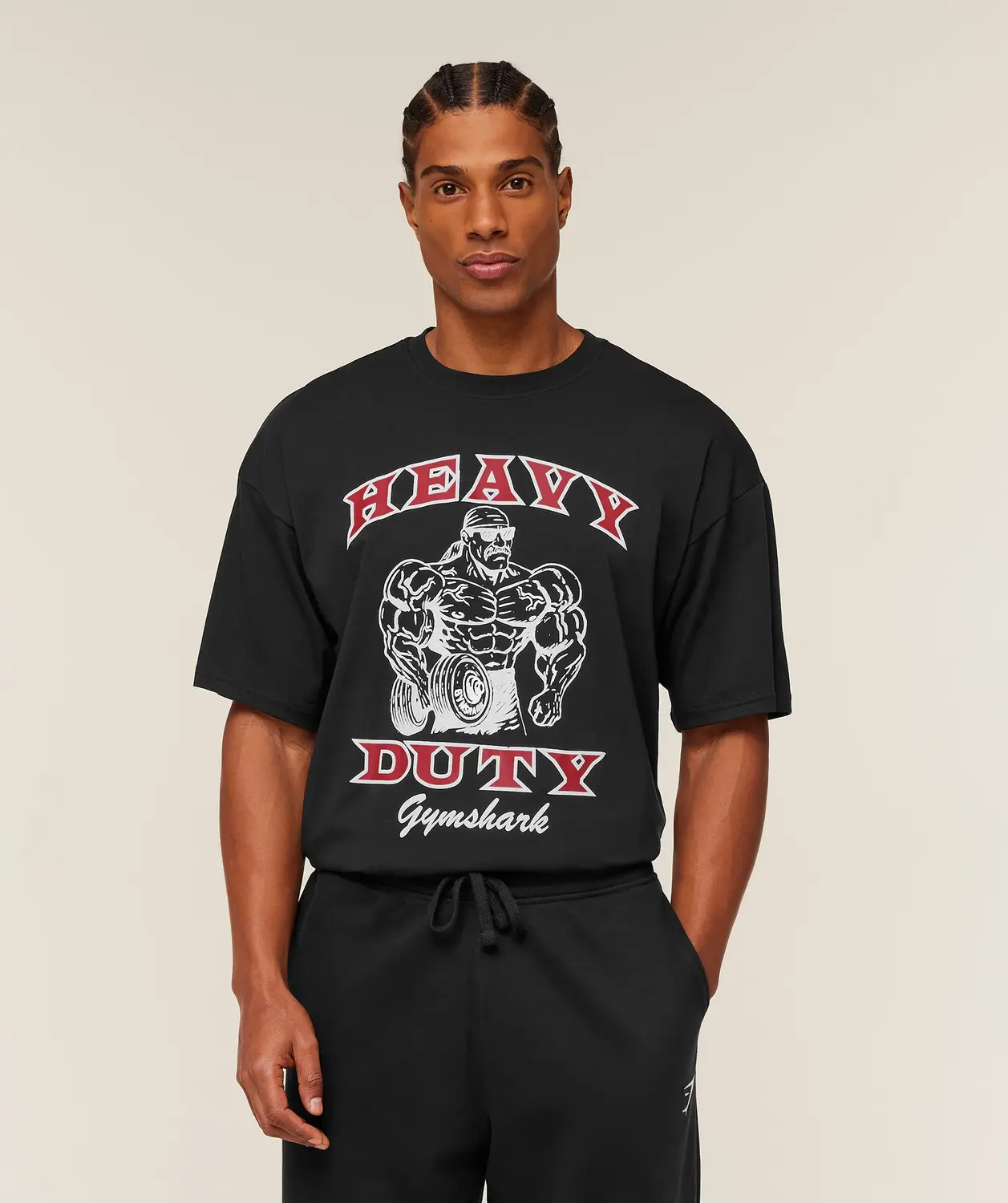 Heavy Duty Bro Graphic T-Shirt Oversized Fit - Image 4