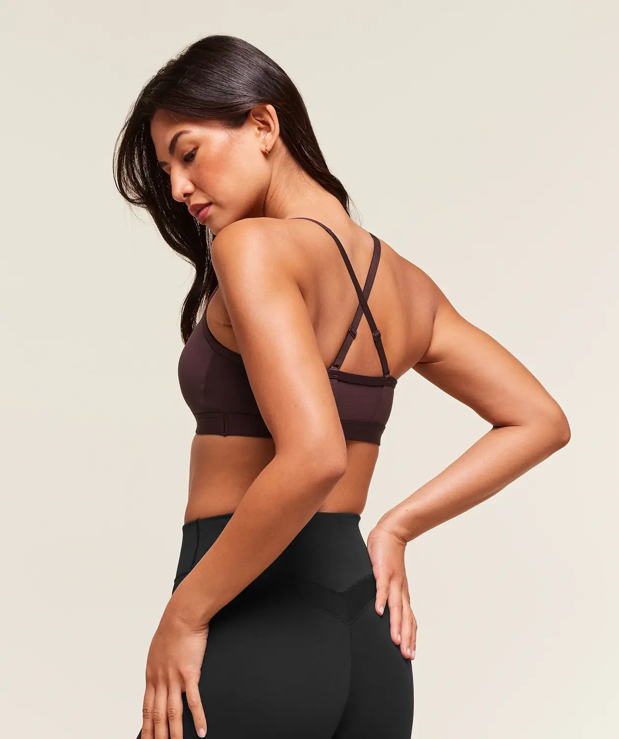 Ruched Sports Bra Medium Support - Image 2
