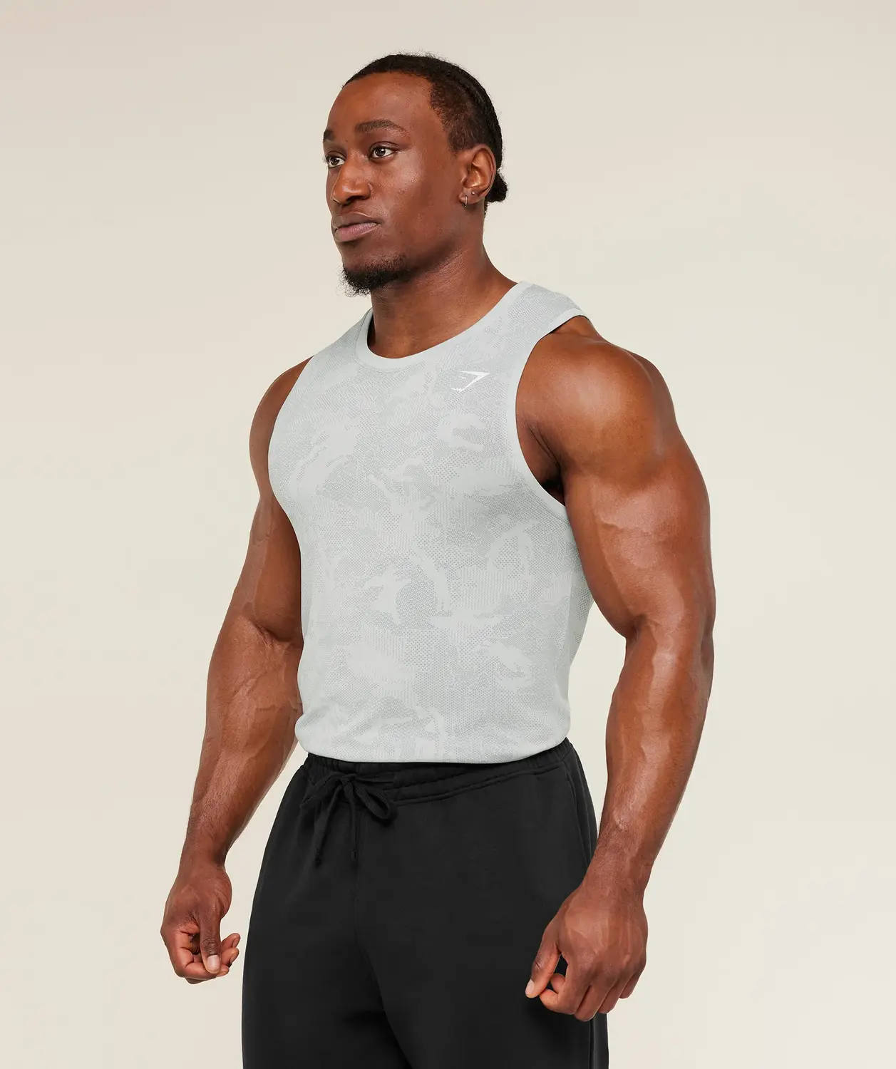 Geo Seamless Tank Slim Fit - Image 3