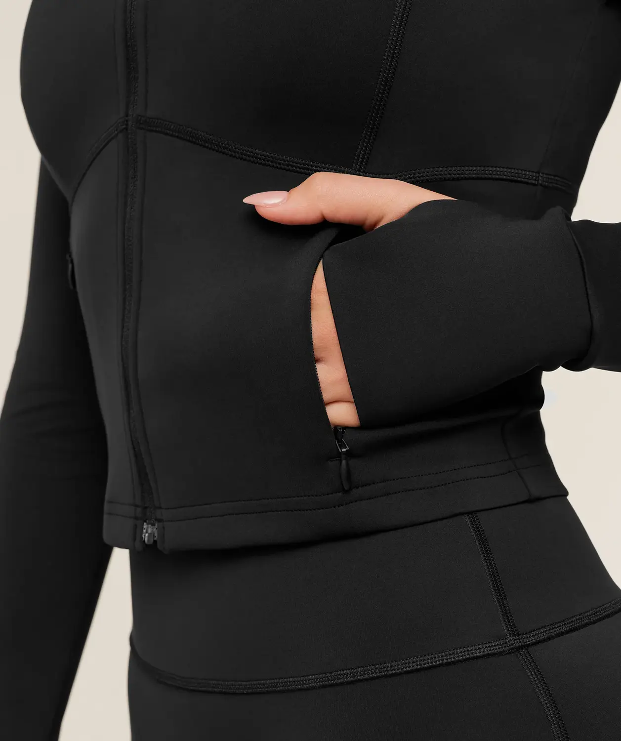 Flow Zip Up Jacket - Image 6