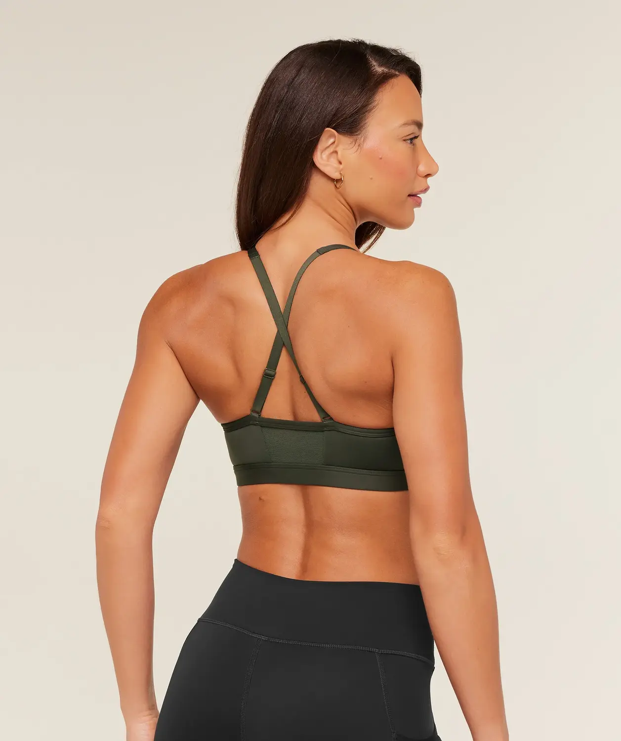 Ruched Sports Bra Medium Support - Image 2