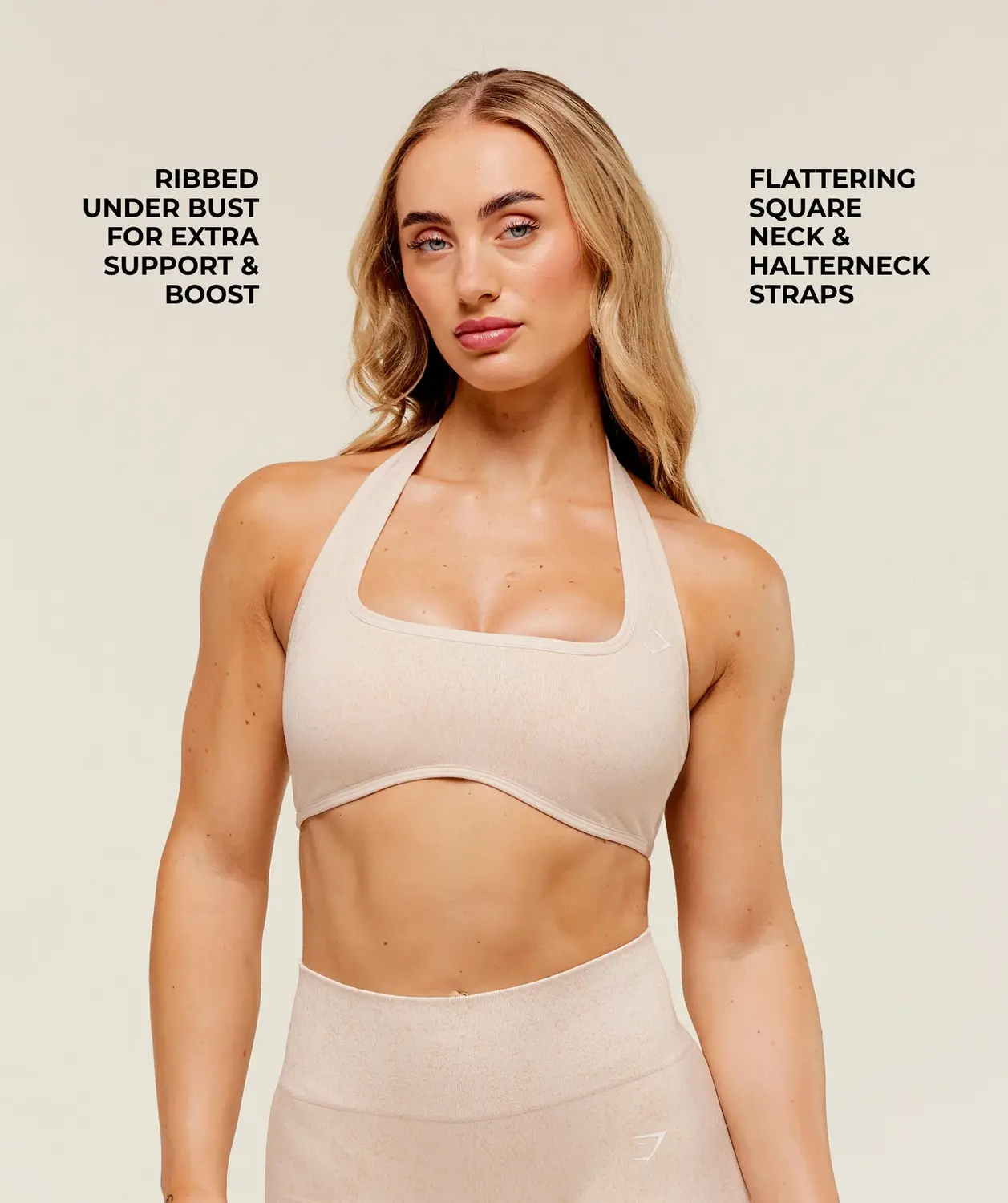 Adapt Fleck X Whitney Halterneck Sports Bra Light Support - Image 4