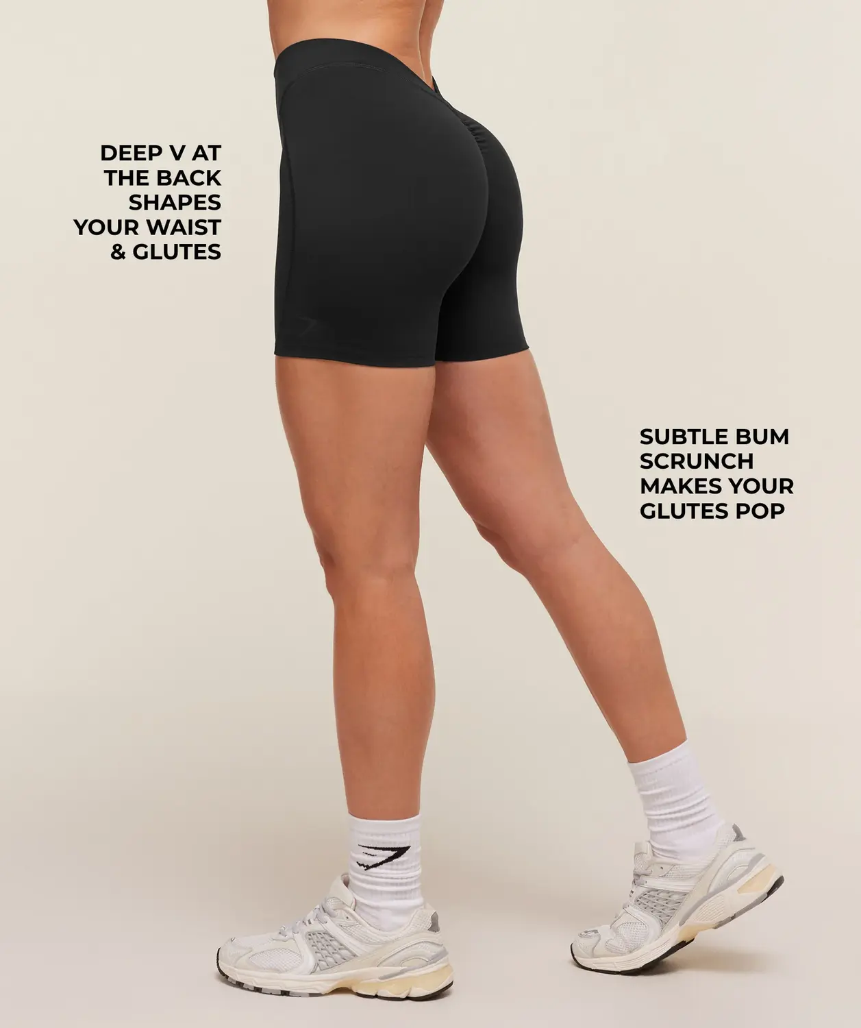 Lifting Dipped Waistband Shorts - Image 2