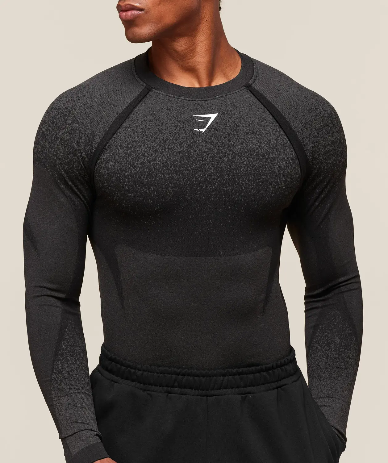 Shadow Seamless Long Sleeve T-Shirt Muscle Fit - Image 5