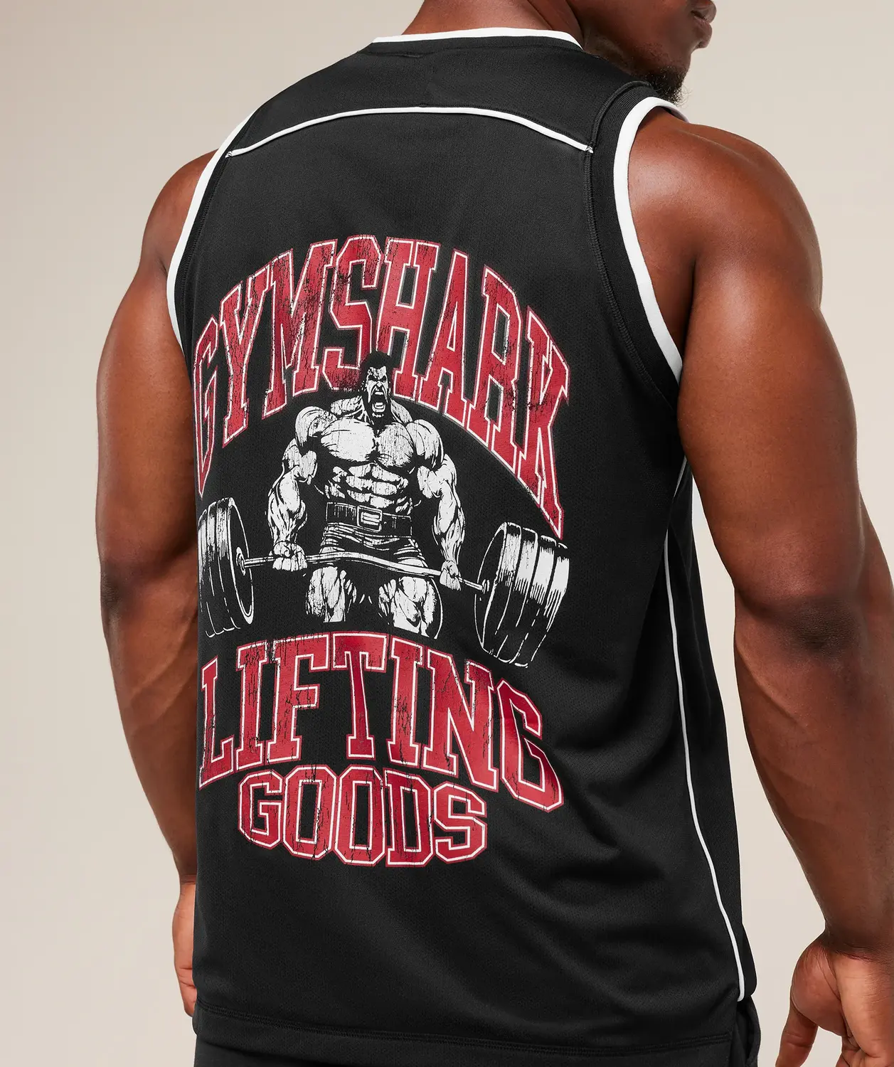 Graphic Basketball Mesh Tank - Image 4