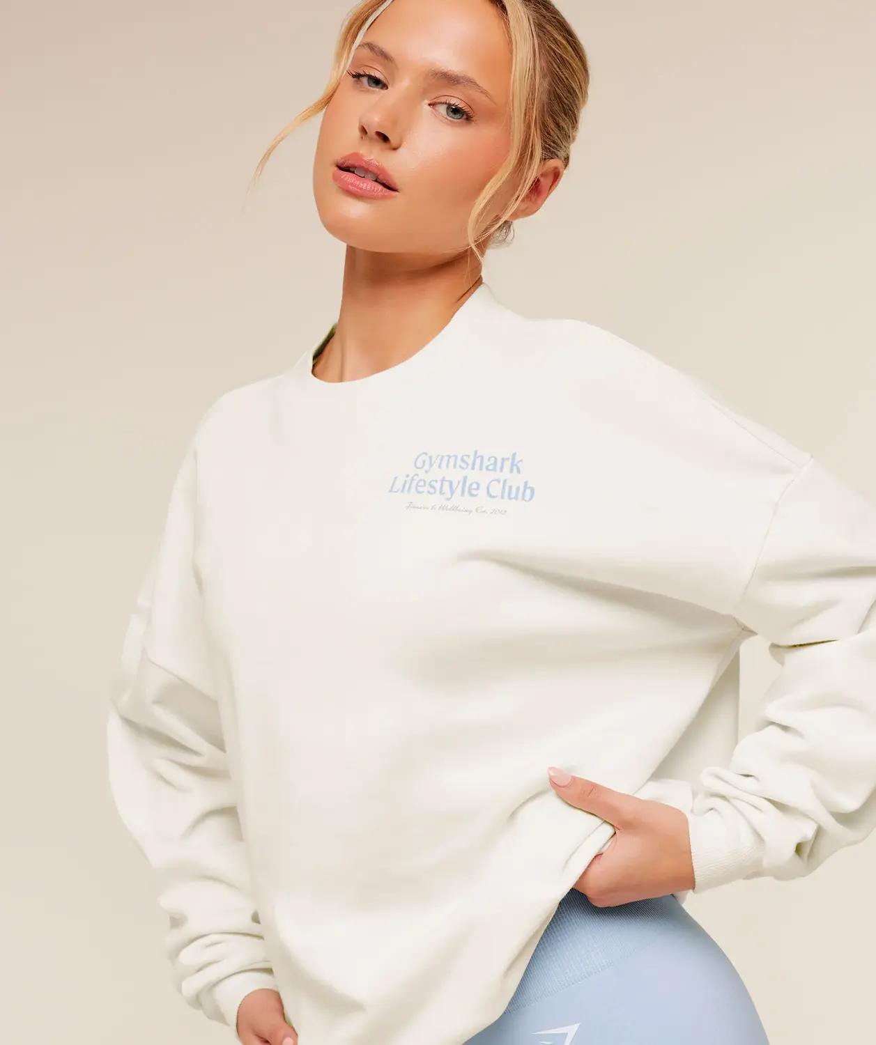 Lifestyle Club Graphic Sweatshirt Oversized Fit - Image 5