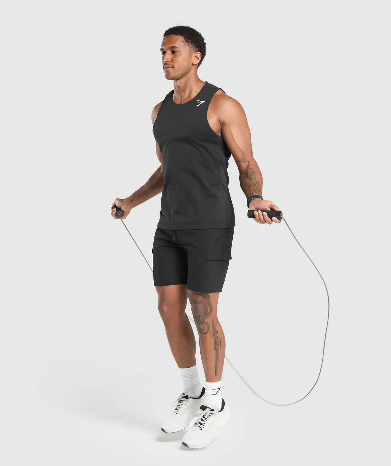 Stretch Woven Cargo Shorts Regular Fit - Image 4