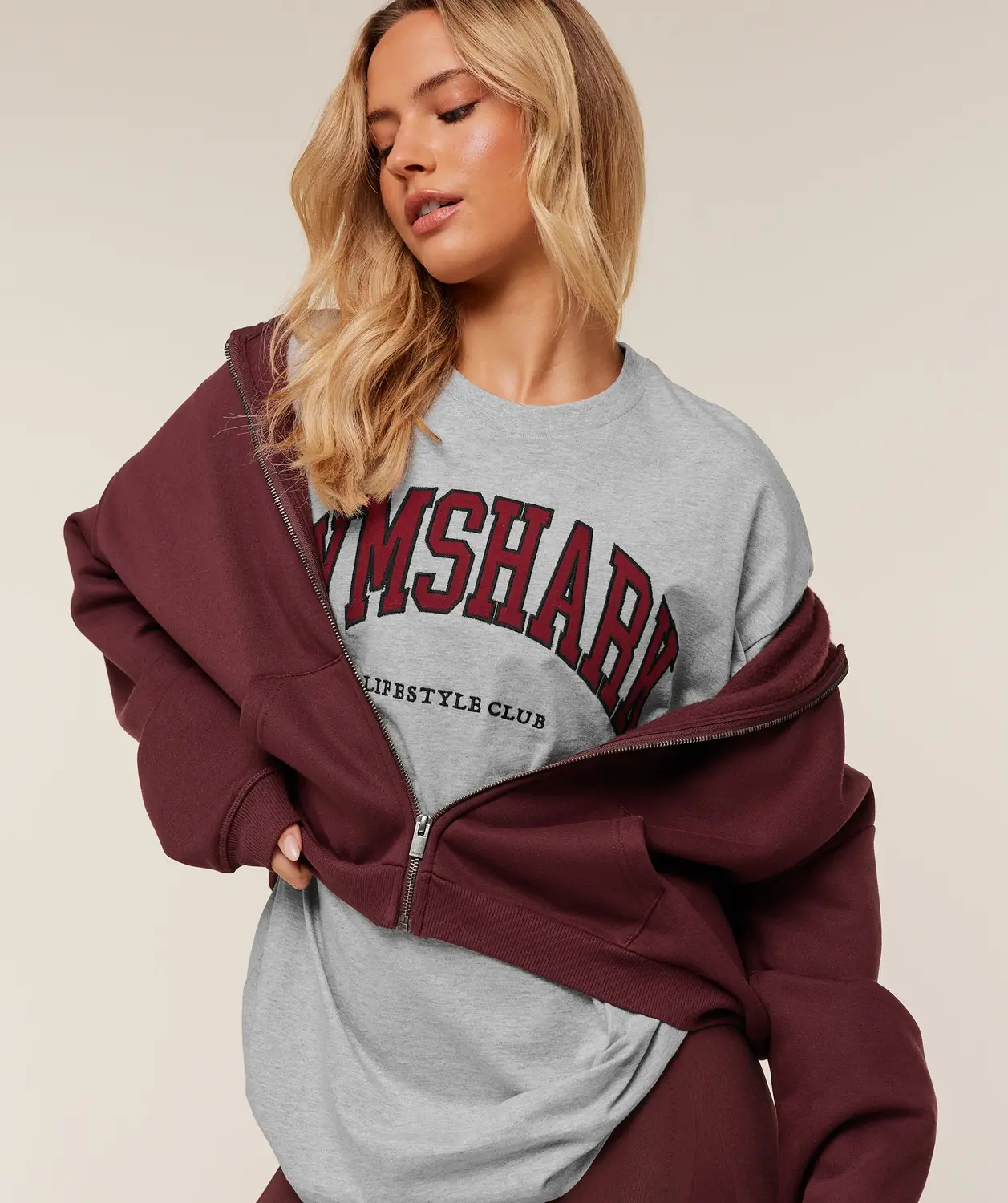 Collegiate Graphic T-Shirt Oversized Fit - Image 5