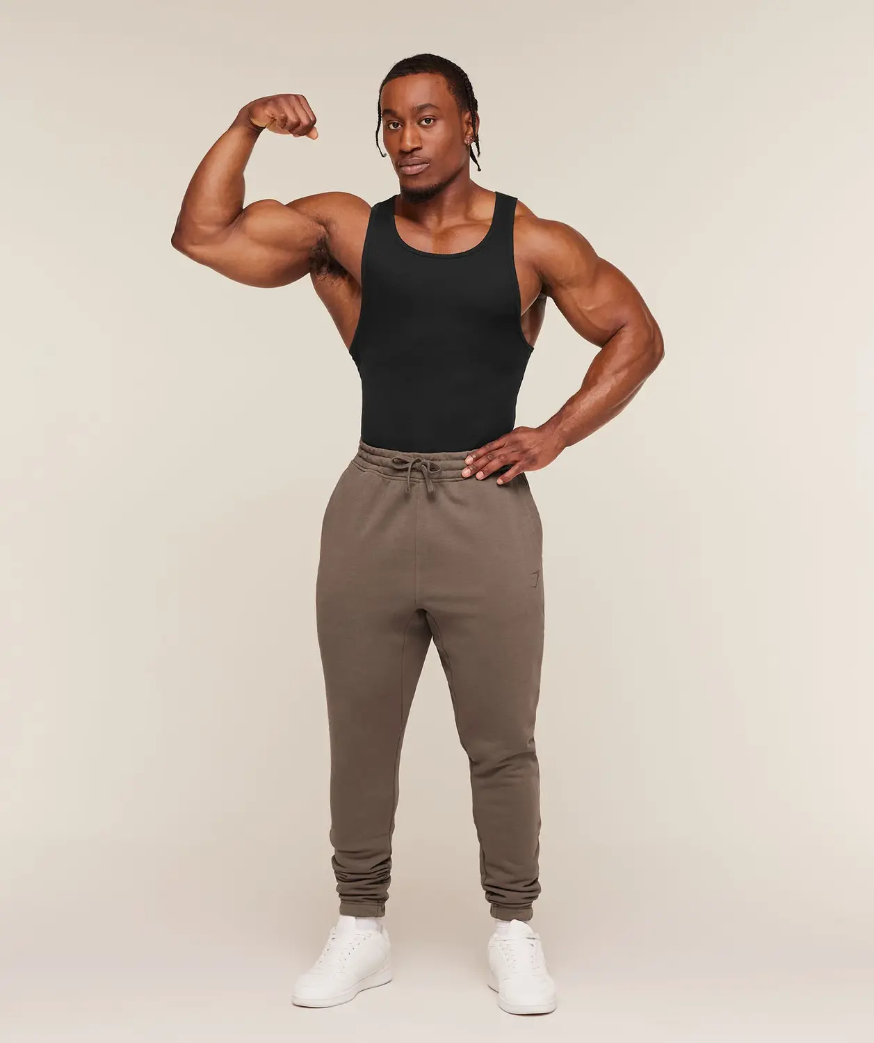 Power Wordmark Joggers Oversized Fit - Image 4