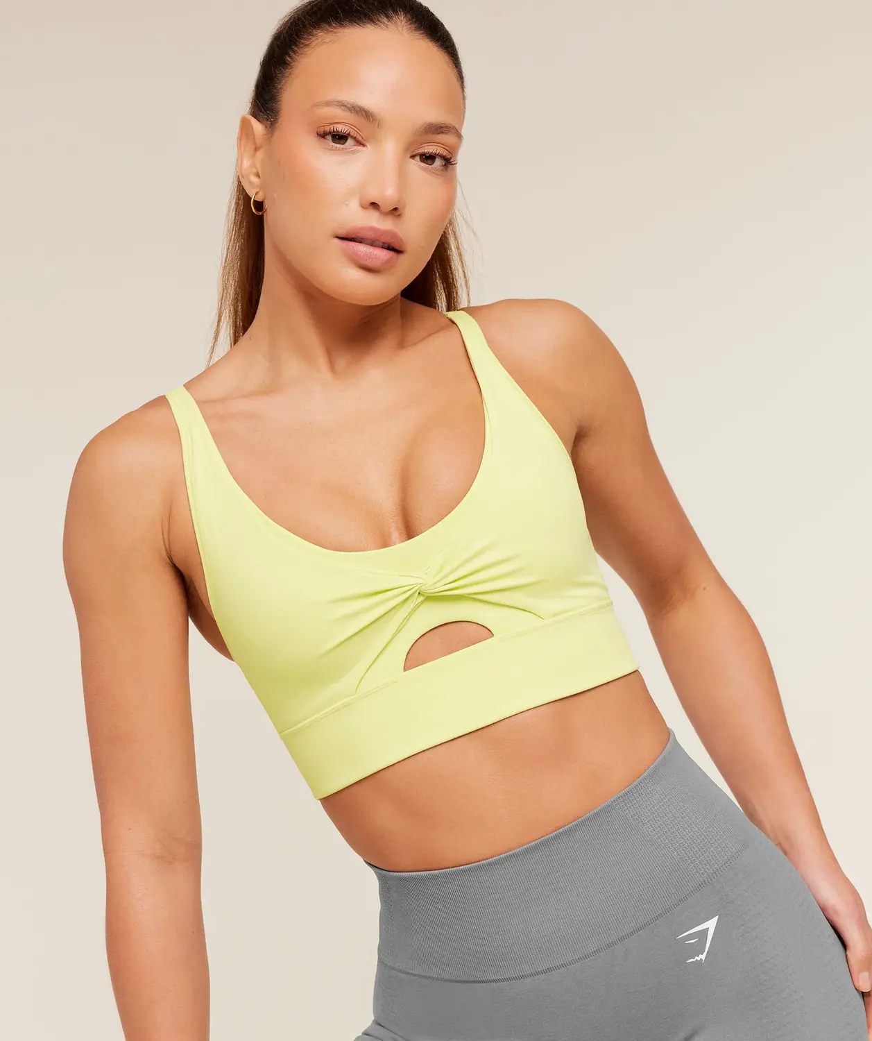 Twist Front Sports Bra Medium Support - Image 5