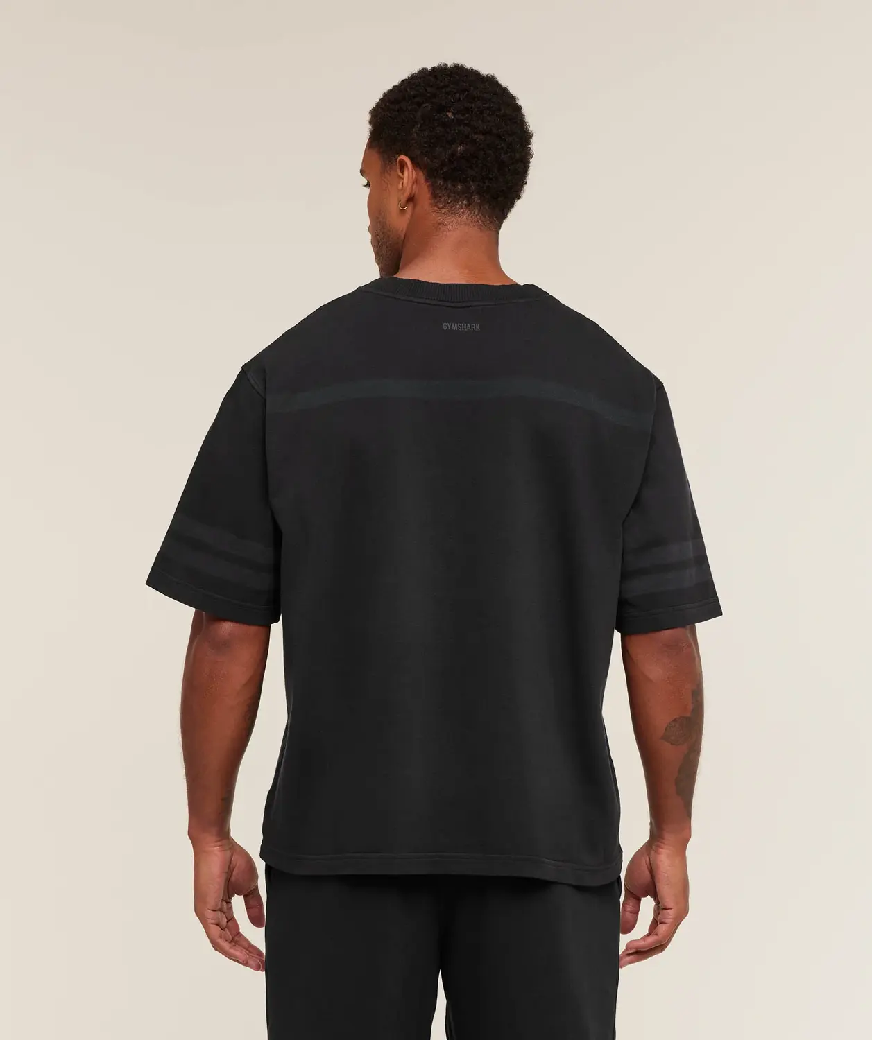 Collegiate Washed Jersey T-Shirt Oversized Fit - Image 3
