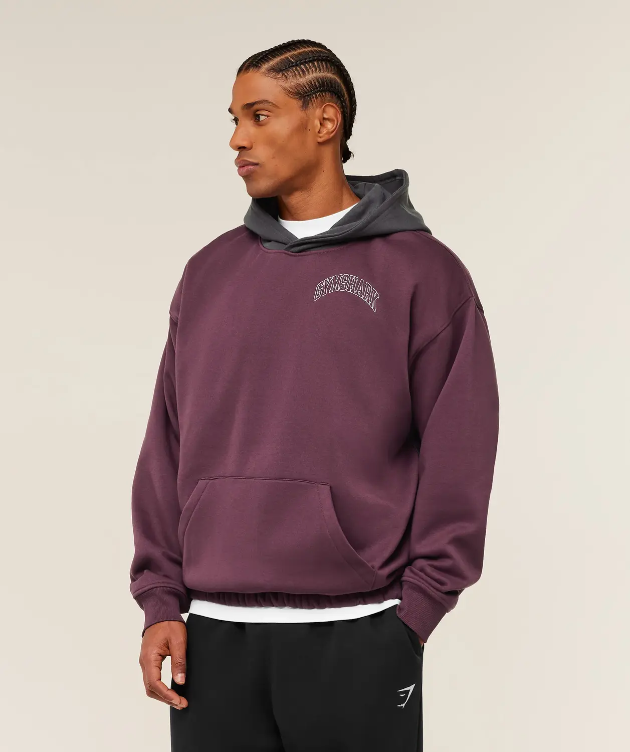 Collegiate Tech Hoodie Oversized Fit - Image 3