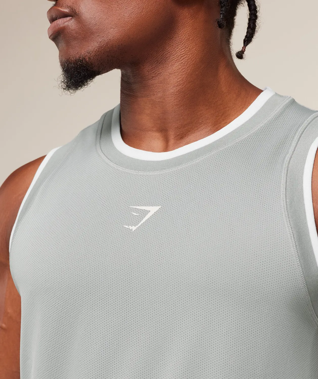 Graphic Basketball Mesh Tank - Image 7