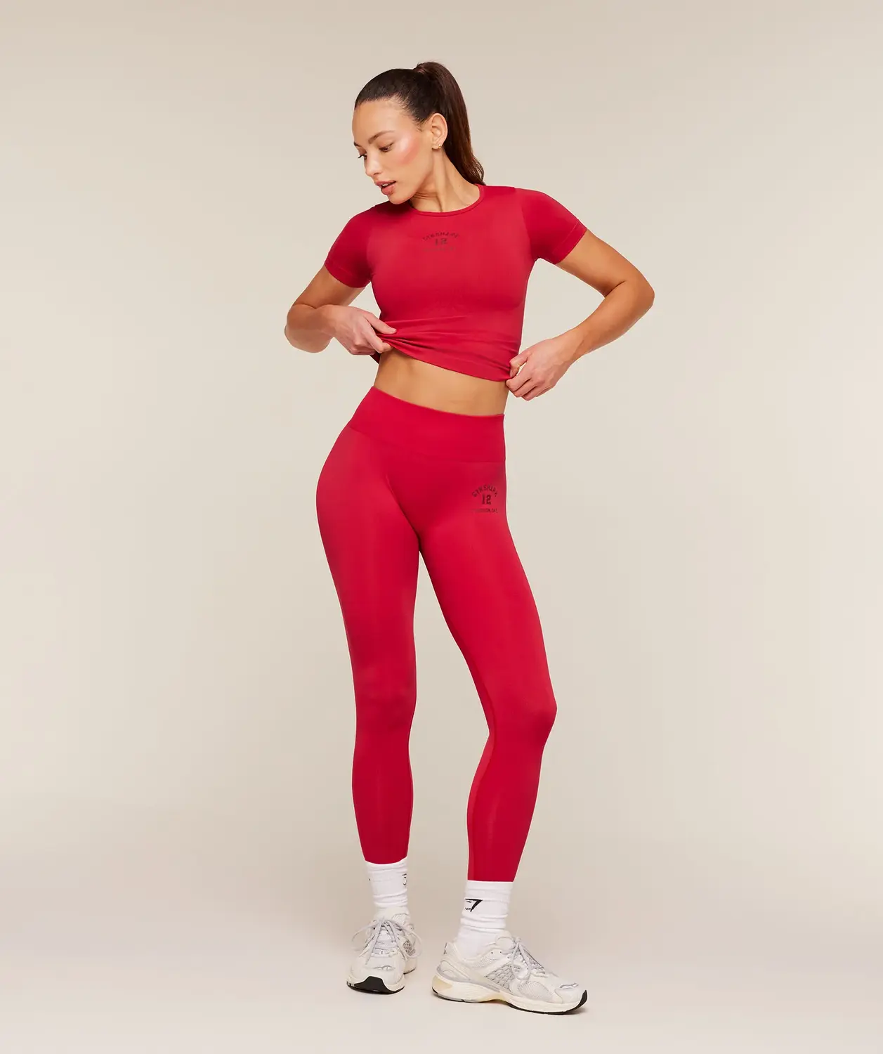 Everyday Seamless Graphic Short Sleeve Top - Image 4