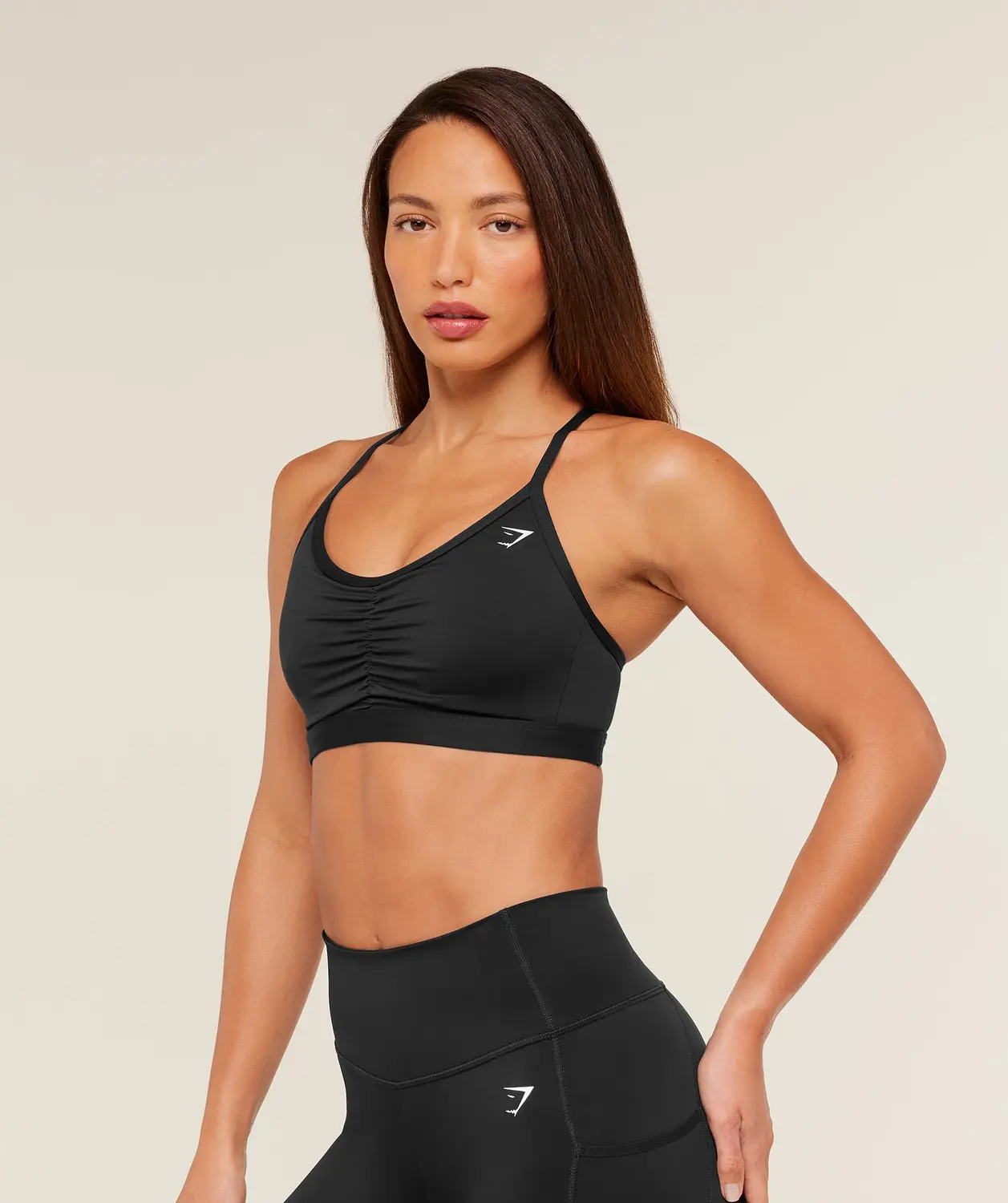 Ruched Sports Bra Medium Support - Image 3