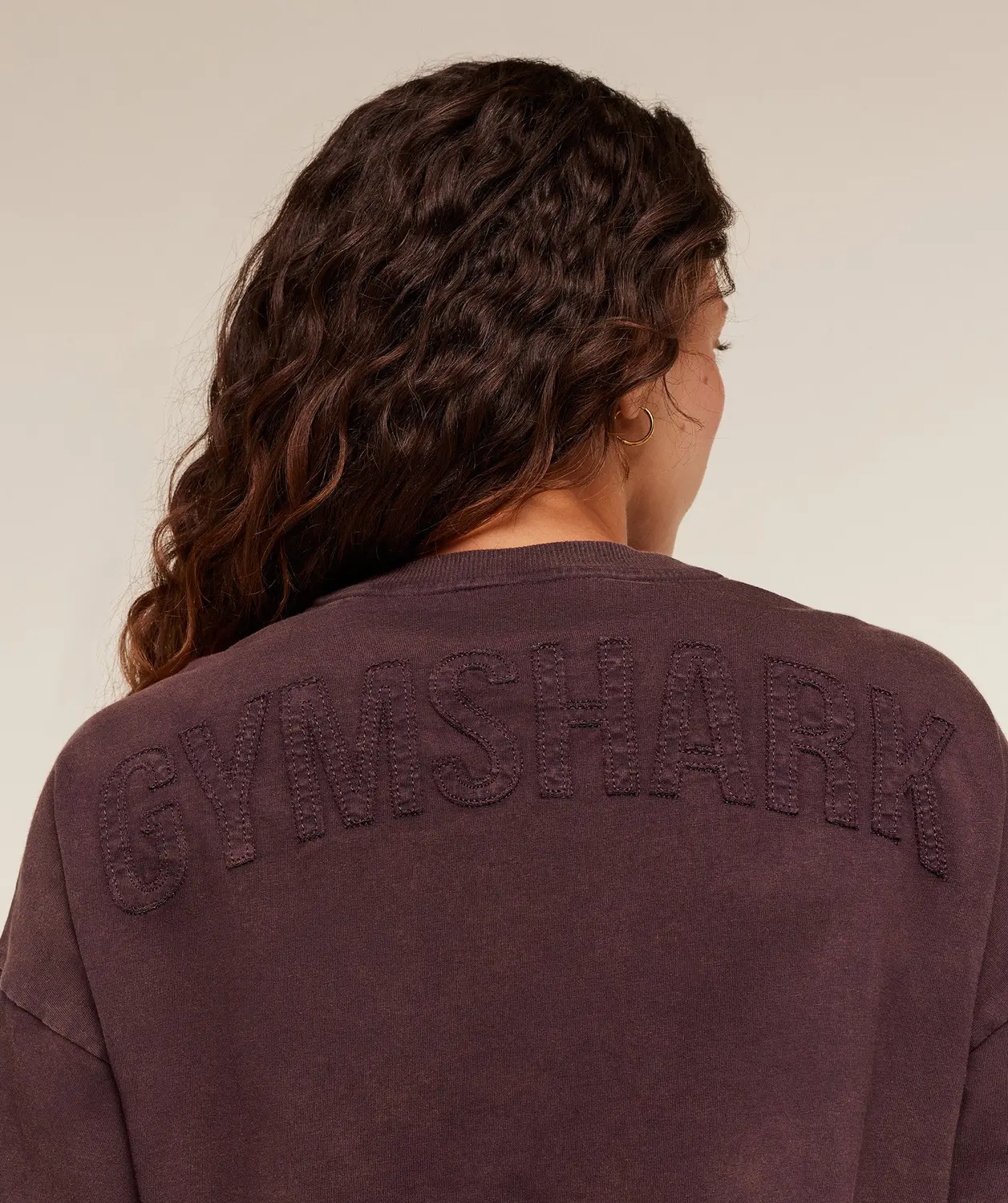 Power Washed Long Sleeve Top Oversized Fit - Image 4