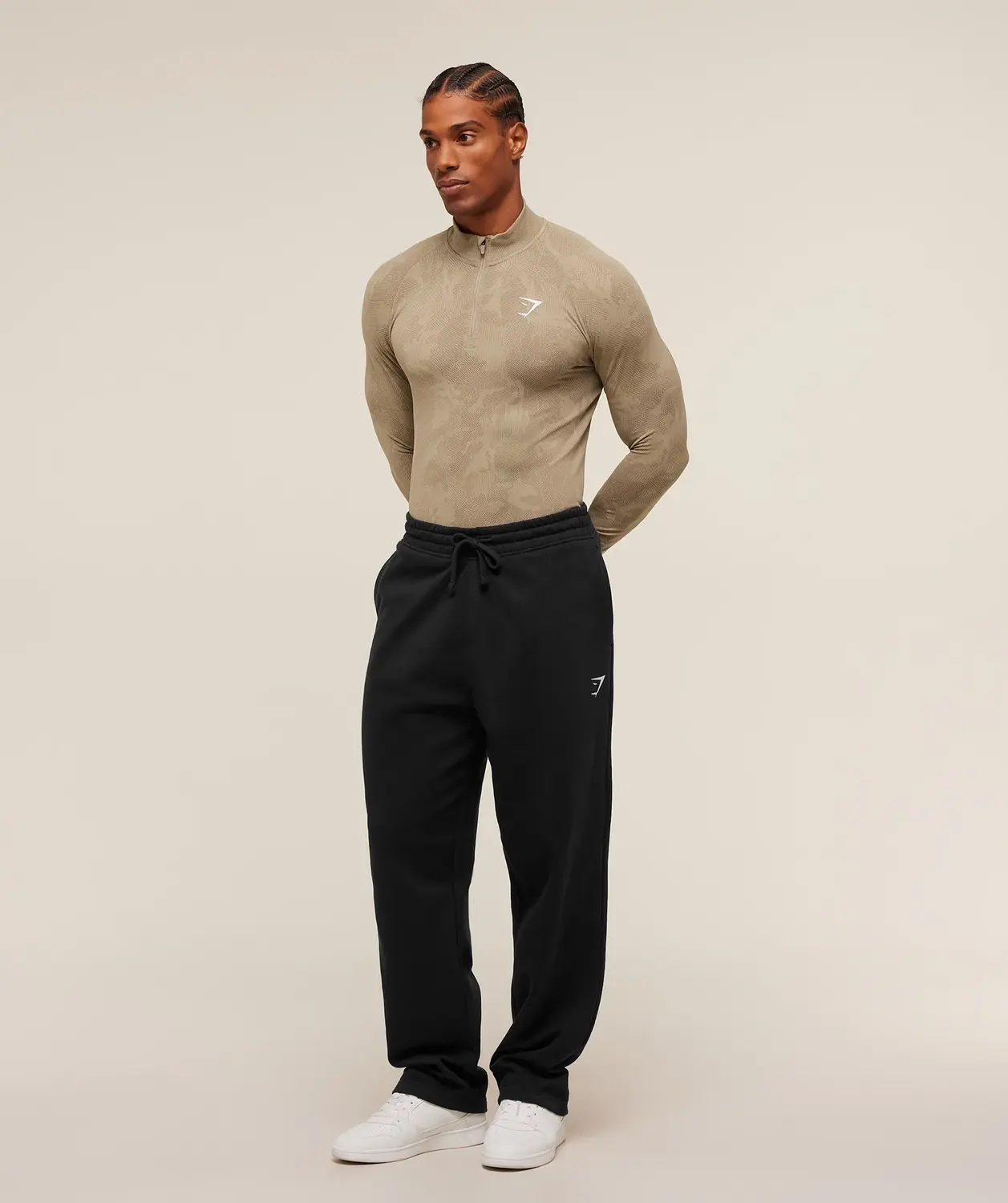 Geo Seamless 1/4 Zip Slim Fit - Image 4