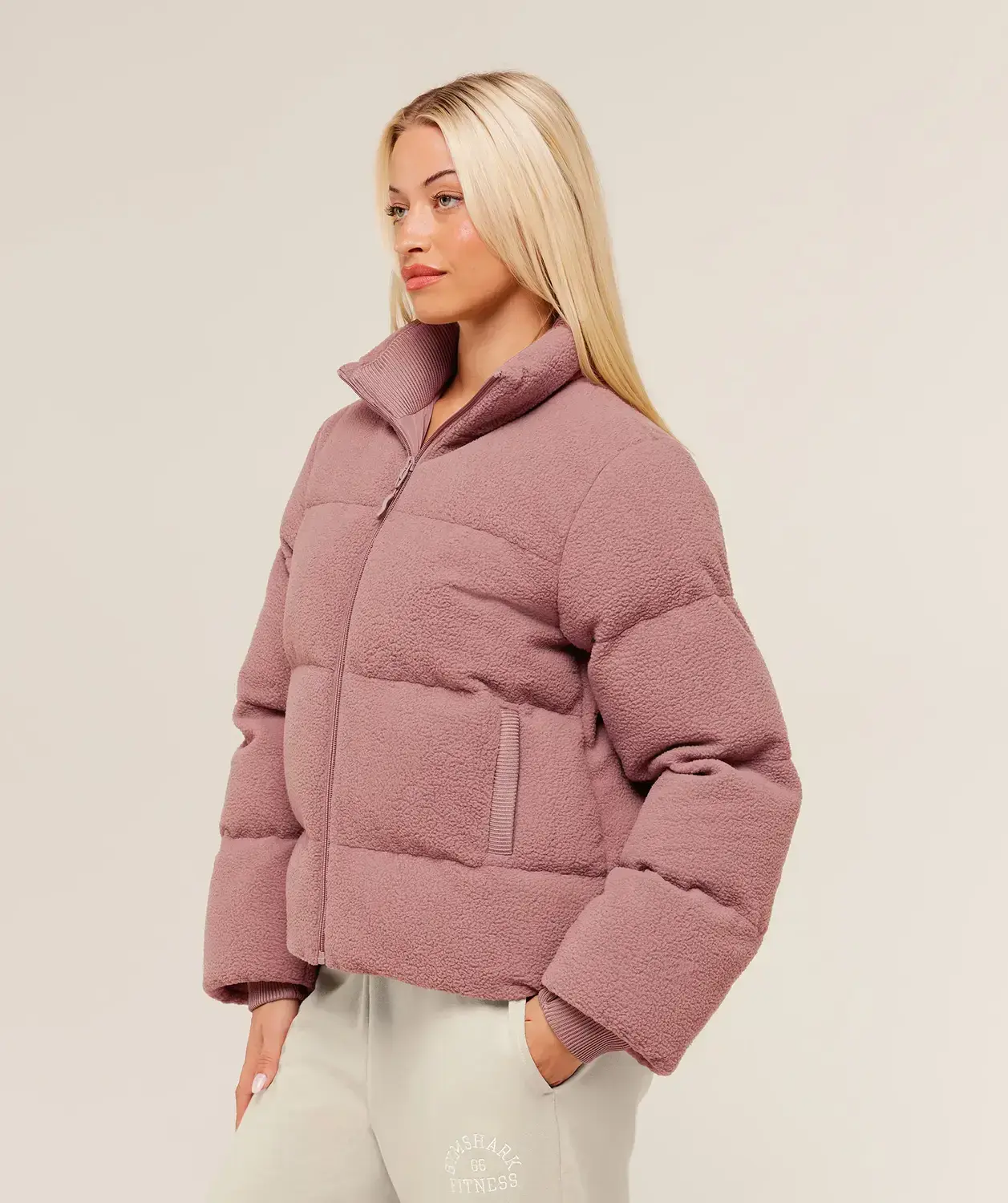 Sherpa Puffer Jacket - Image 3